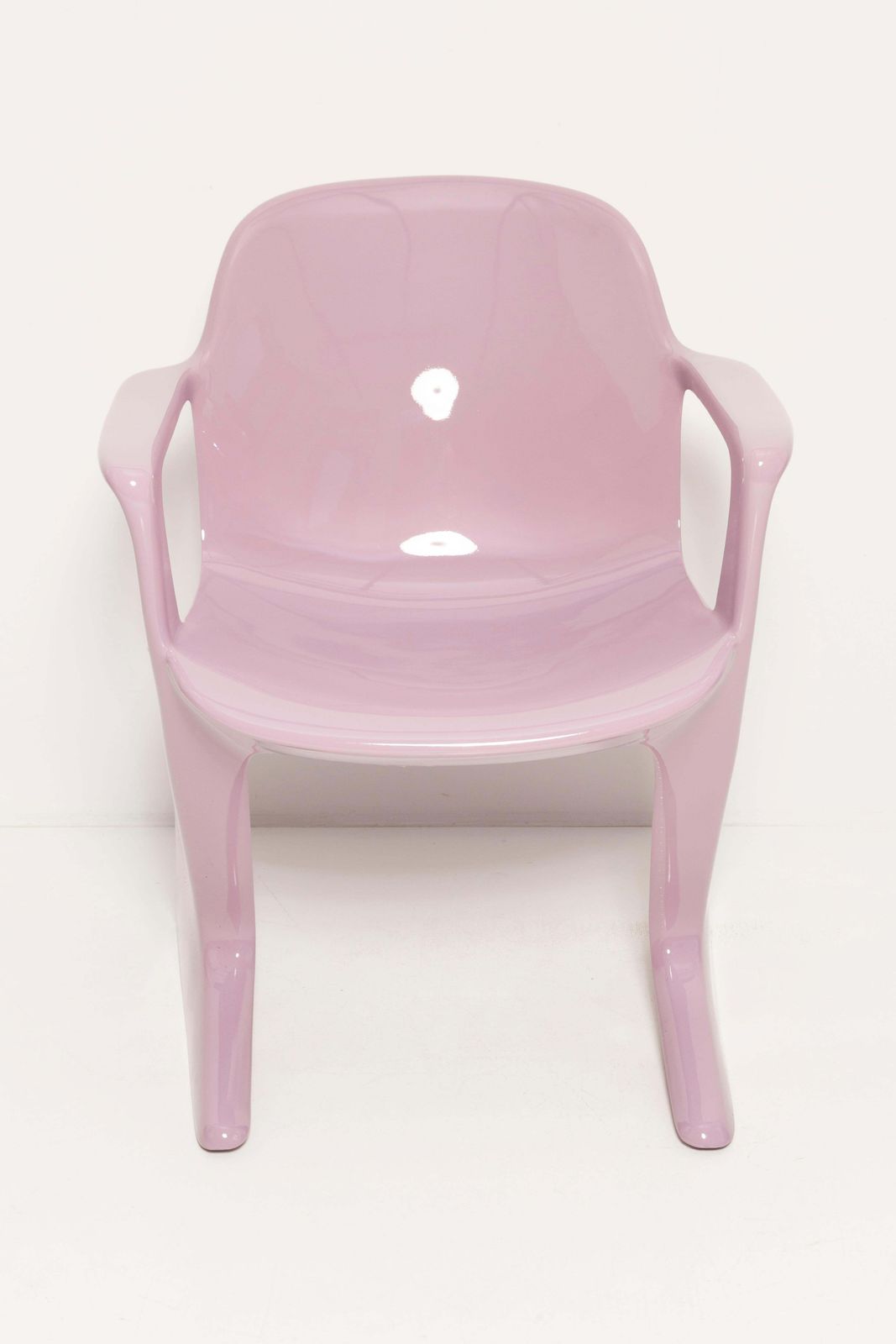 Four Mid Century Lavender Kangaroo Chairs Designed By Ernst Moeckl Germany, 1968 photo 5102.0