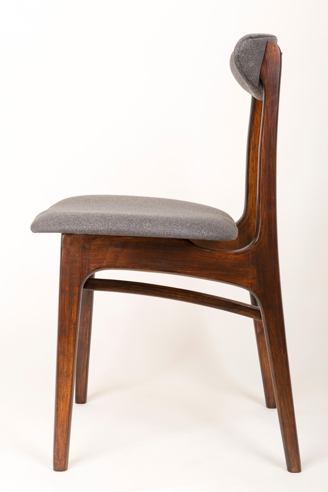 photo furniture Set Of Twelve Mid Century Gray Chairs By Rajmund Halas, 1960s