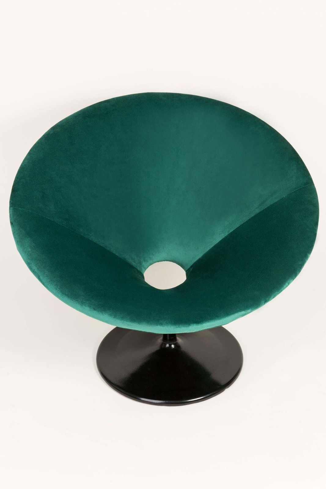 Vintage Donkergroene Draaifauteuil, Ca. Jaren 1960, 20e Eeuw photo for sale