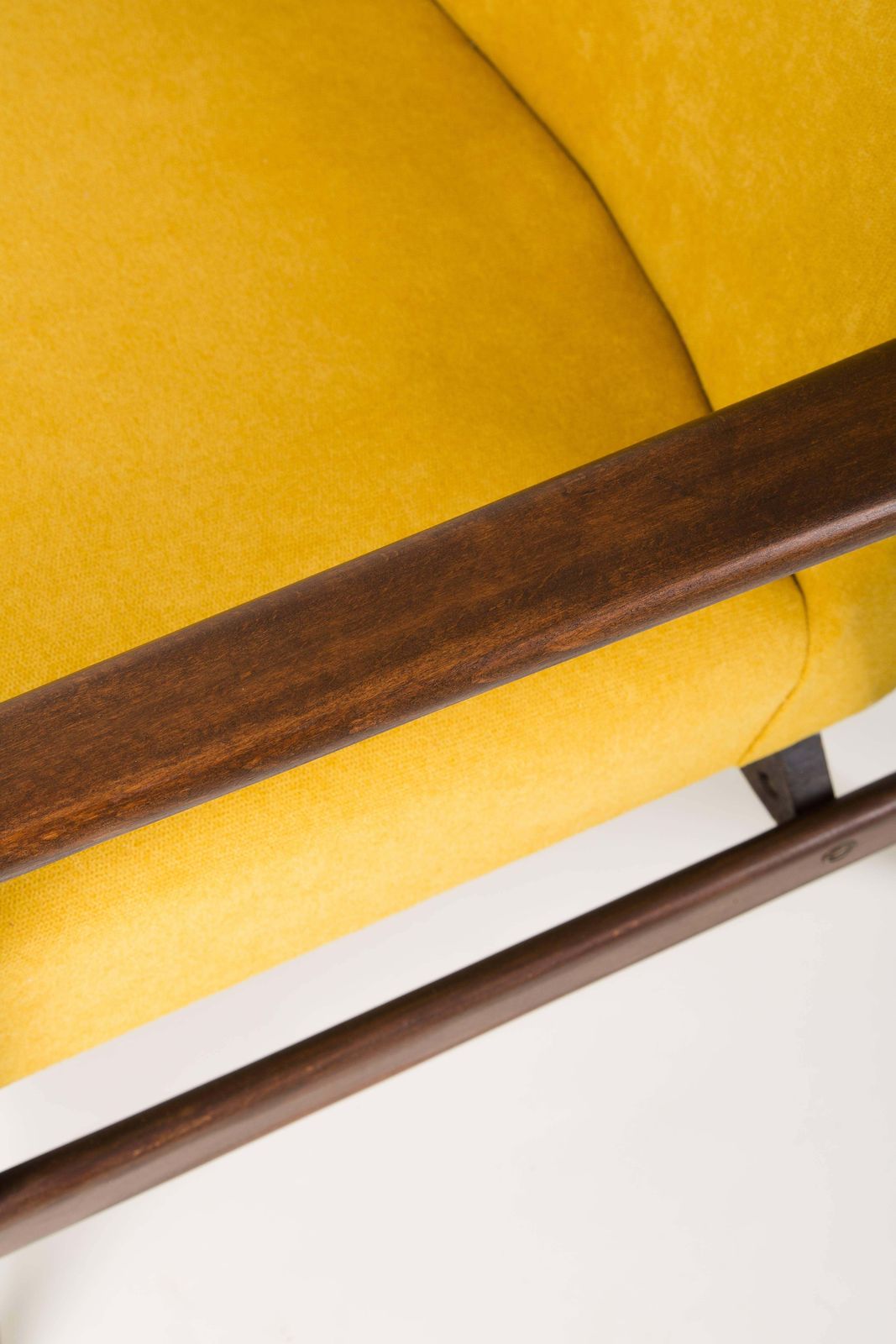 20th Century Mustard Yellow Dante Armchair, 1960s photo buy