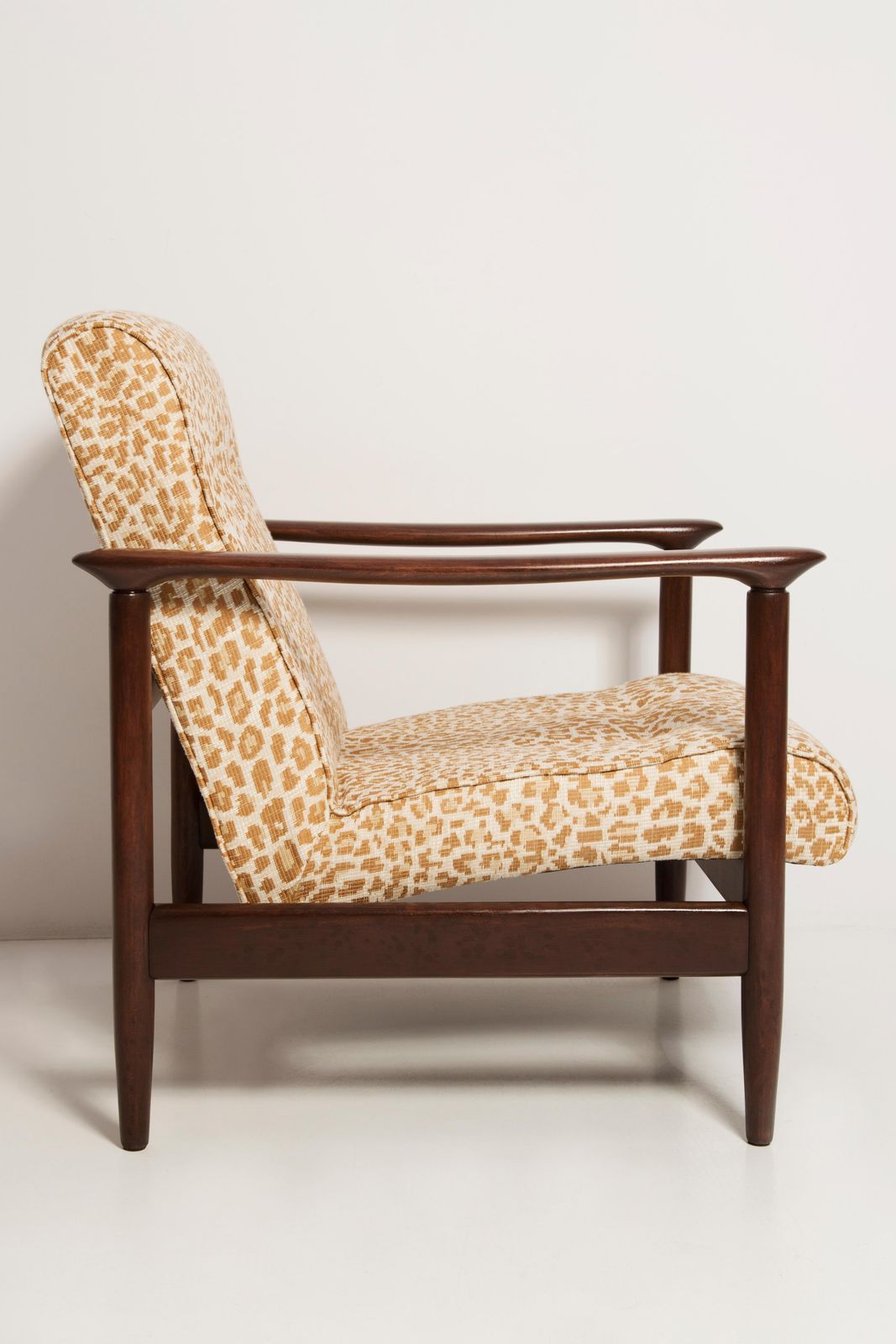 Mid Century Pixel Leopard Armchair, Gfm 142, Edmund Homa, Europe, 1960s photo 1531.0