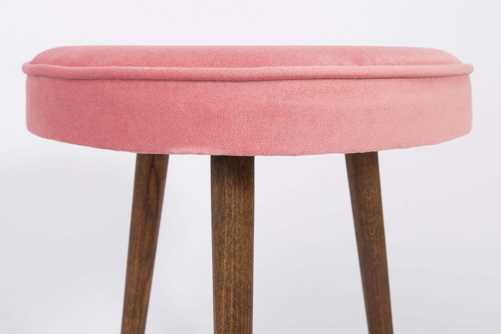 20th Century Baby Pink Stool, 1960s photo vinterior