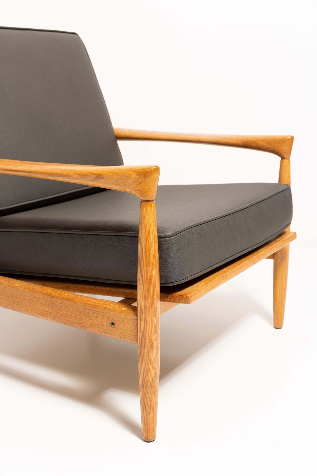 Scandinavian Oak Lounge "Kolding" Armchair By Erik Worts, 1960s photo 1531.0