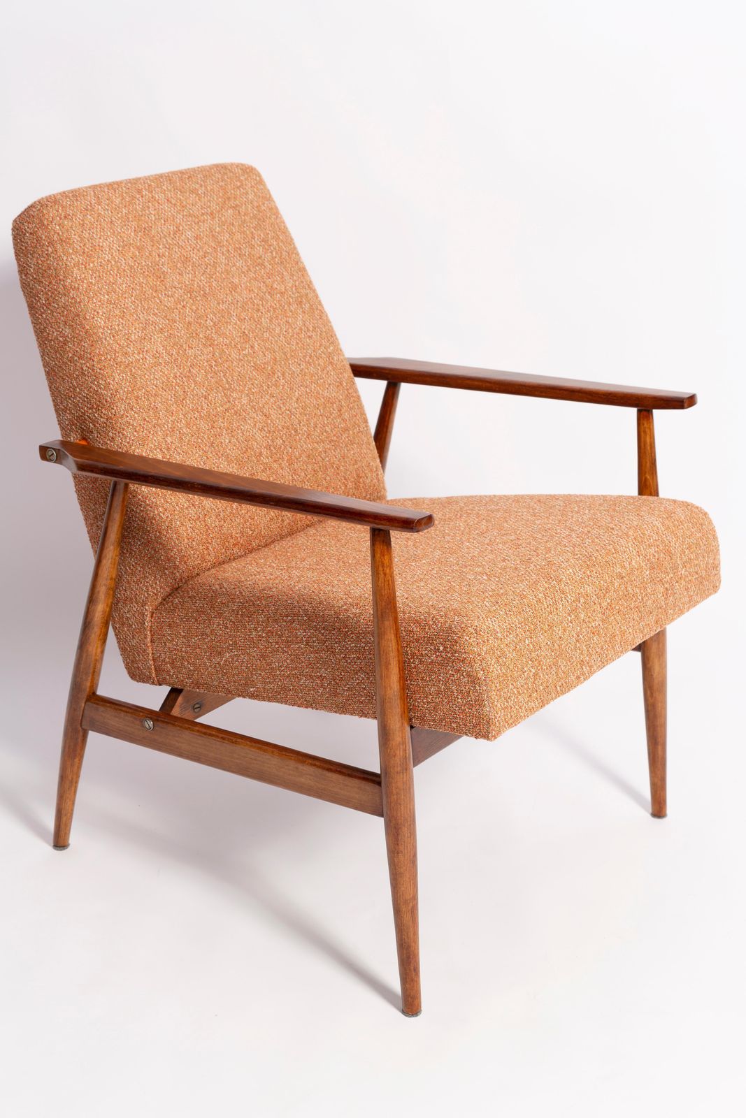 Set Of Two Mid Century Melange Dante Armchairs, H. Lis, 1960s photo for sale