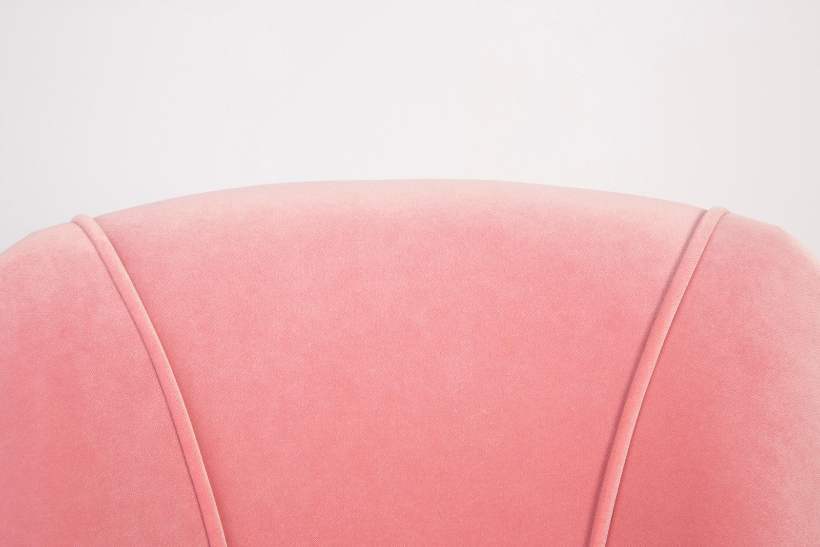 2551.0 Set Of Two 20th Century Art Deco Baby Pink Armchairs, 1950s photo