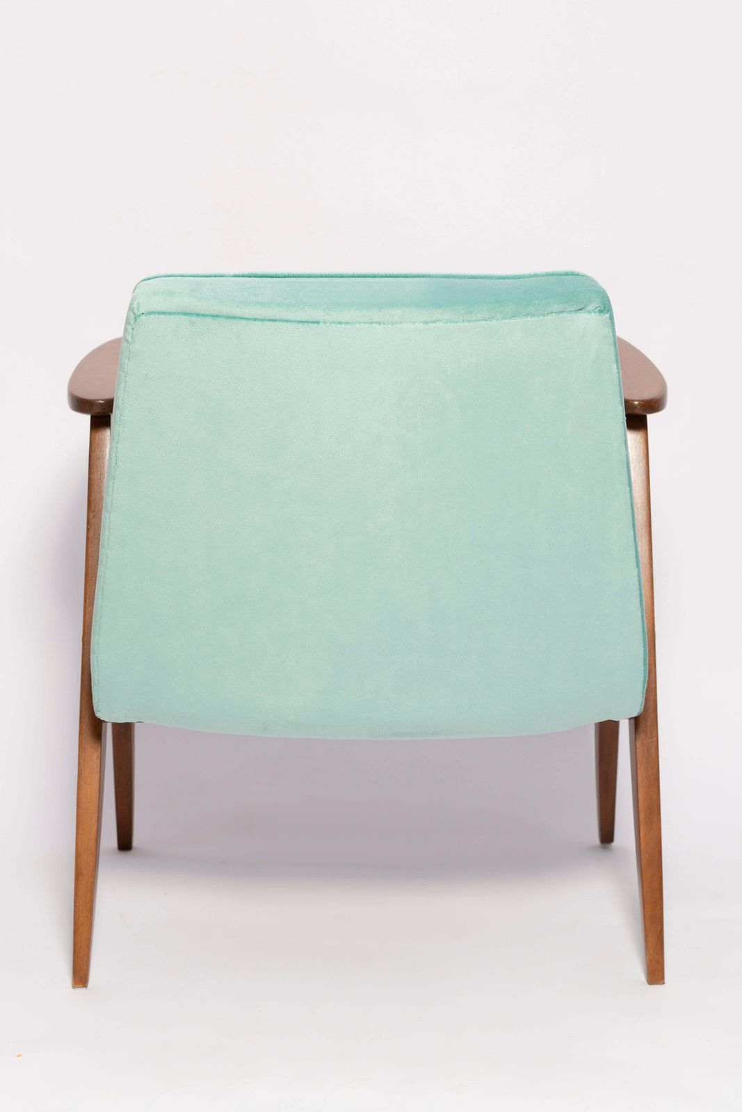 photo furniture Pair Of Mid Century 366 Armchairs, Mint Velvet, Jozef Chierowski, Europe 1960
