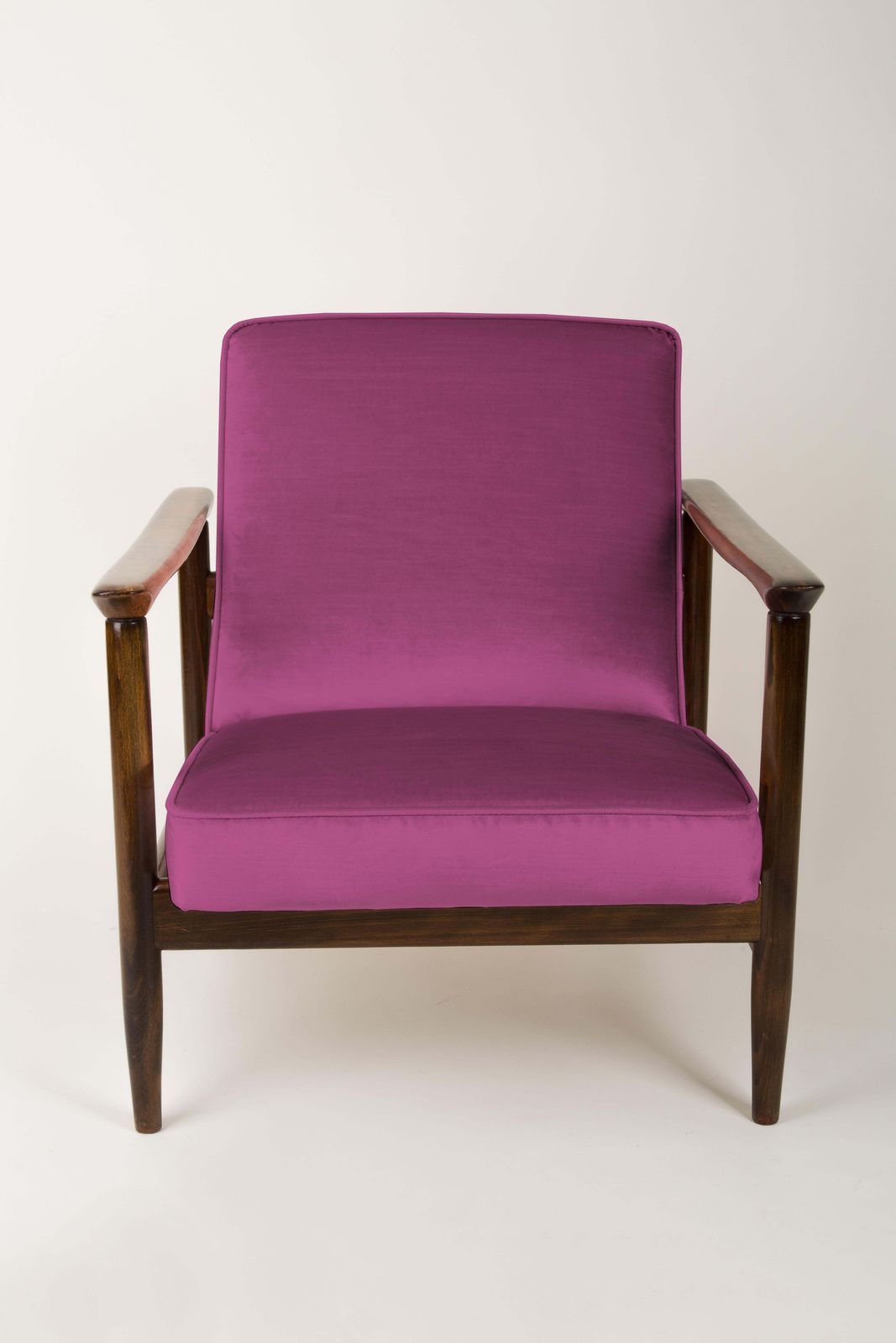 Paar Roze Fauteuils, Edmund Homa, Gfm 142, Jaren 1960, Polen photo buy