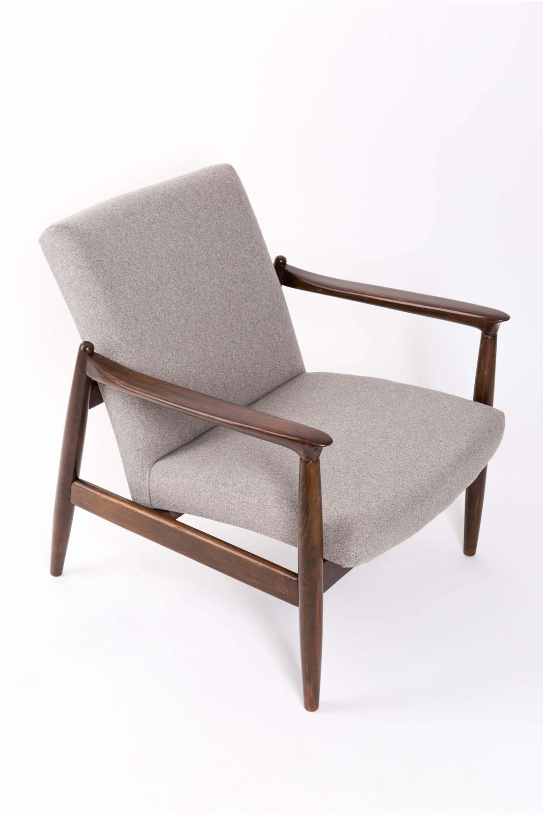 Pair Of Beige Armchairs, Edmund Homa, 1960s photo furniture