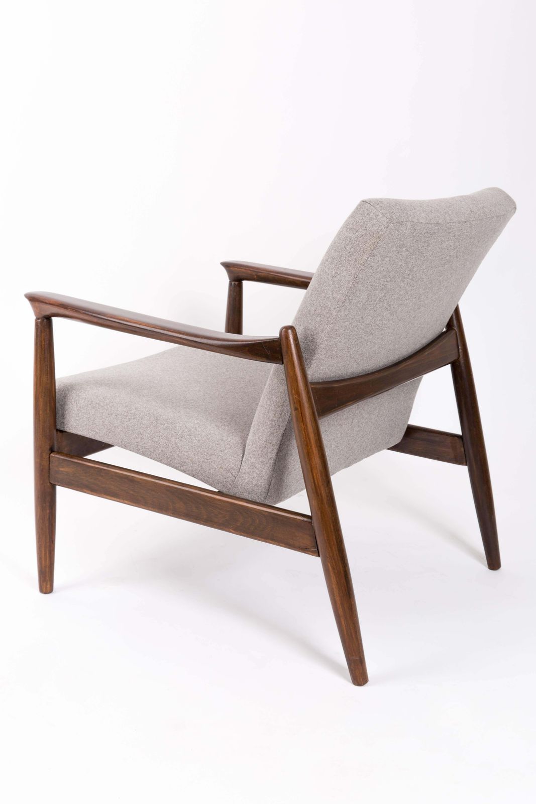 Pair Of Beige Armchairs, Edmund Homa, 1960s photo for sale