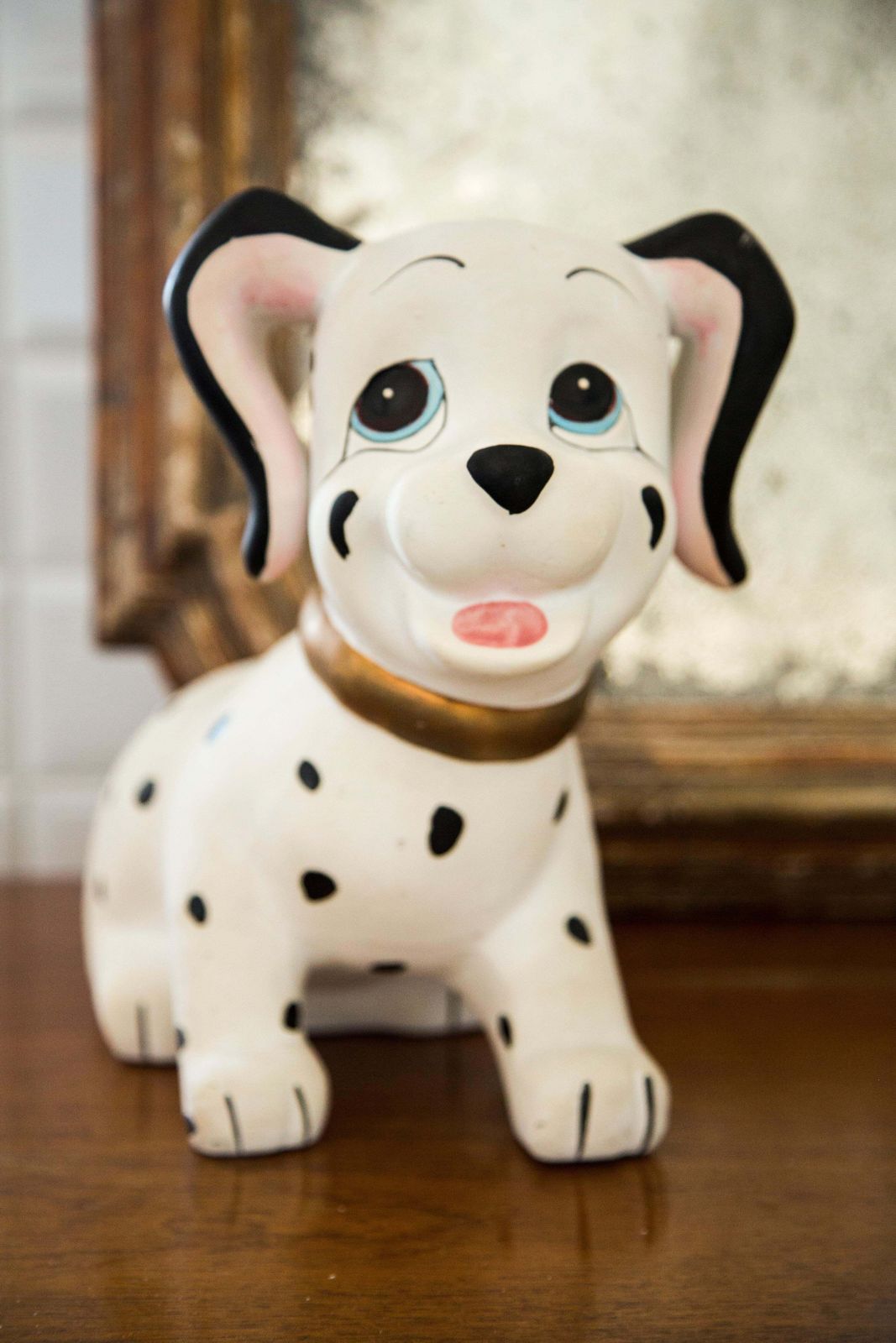 Midcentury White Big Dalmatian Dog Sculpture, Italy, 2000s photo 187.0