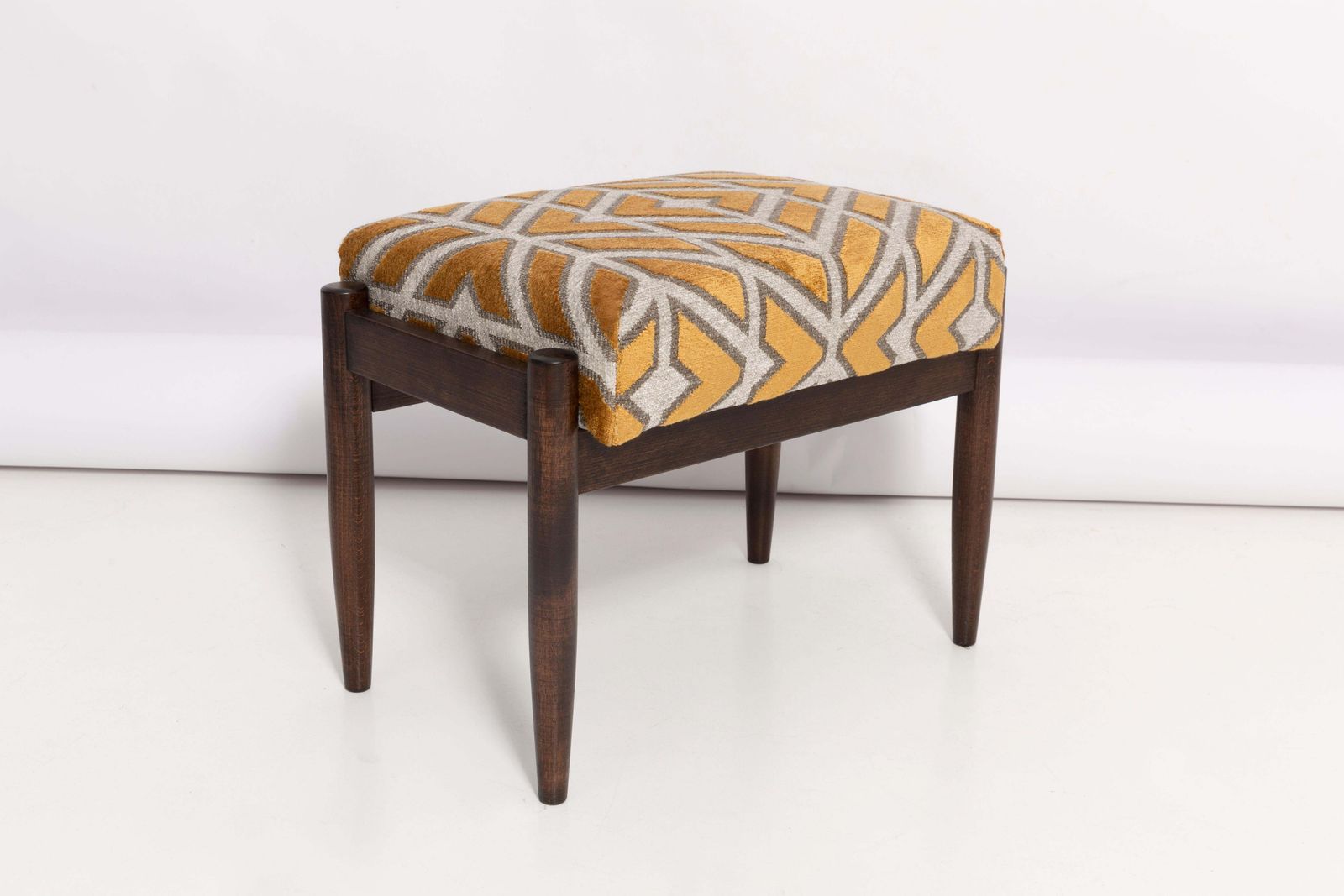 3997.0 Set Of Two Mid Century Armchairs And Stools, By Edmund Homa, Europe, 1960s photo