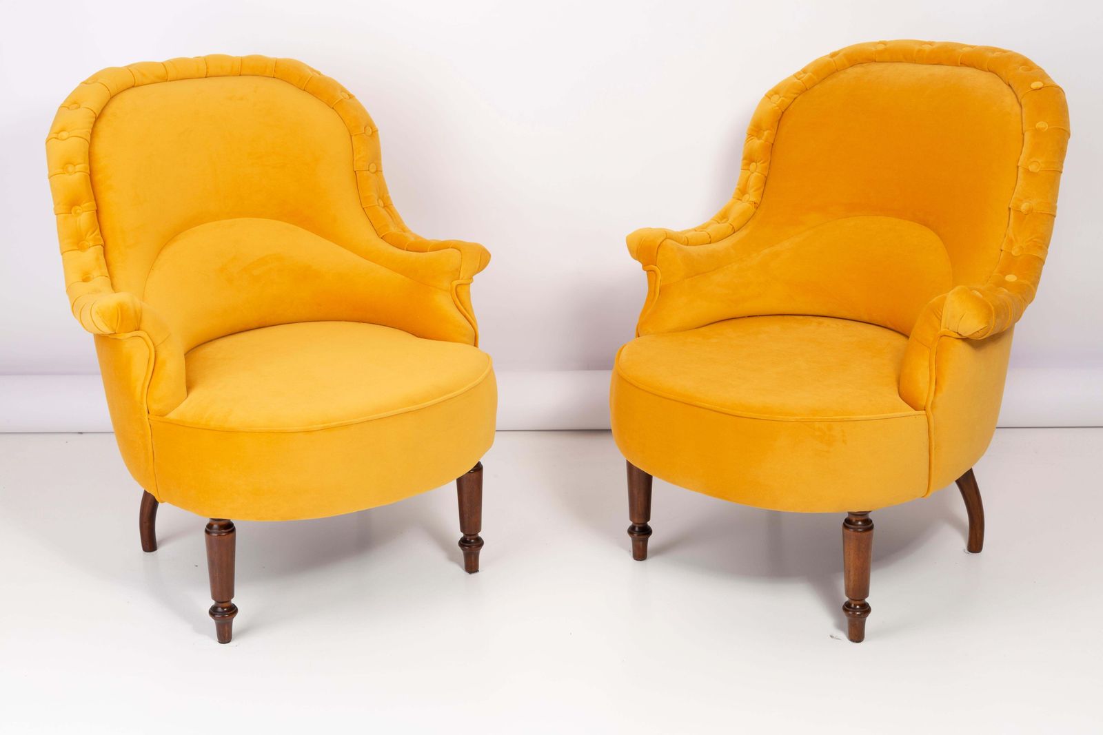 Salon Set Louis XVI Style Yellow Mustard, 1930s, Germany photo for sale