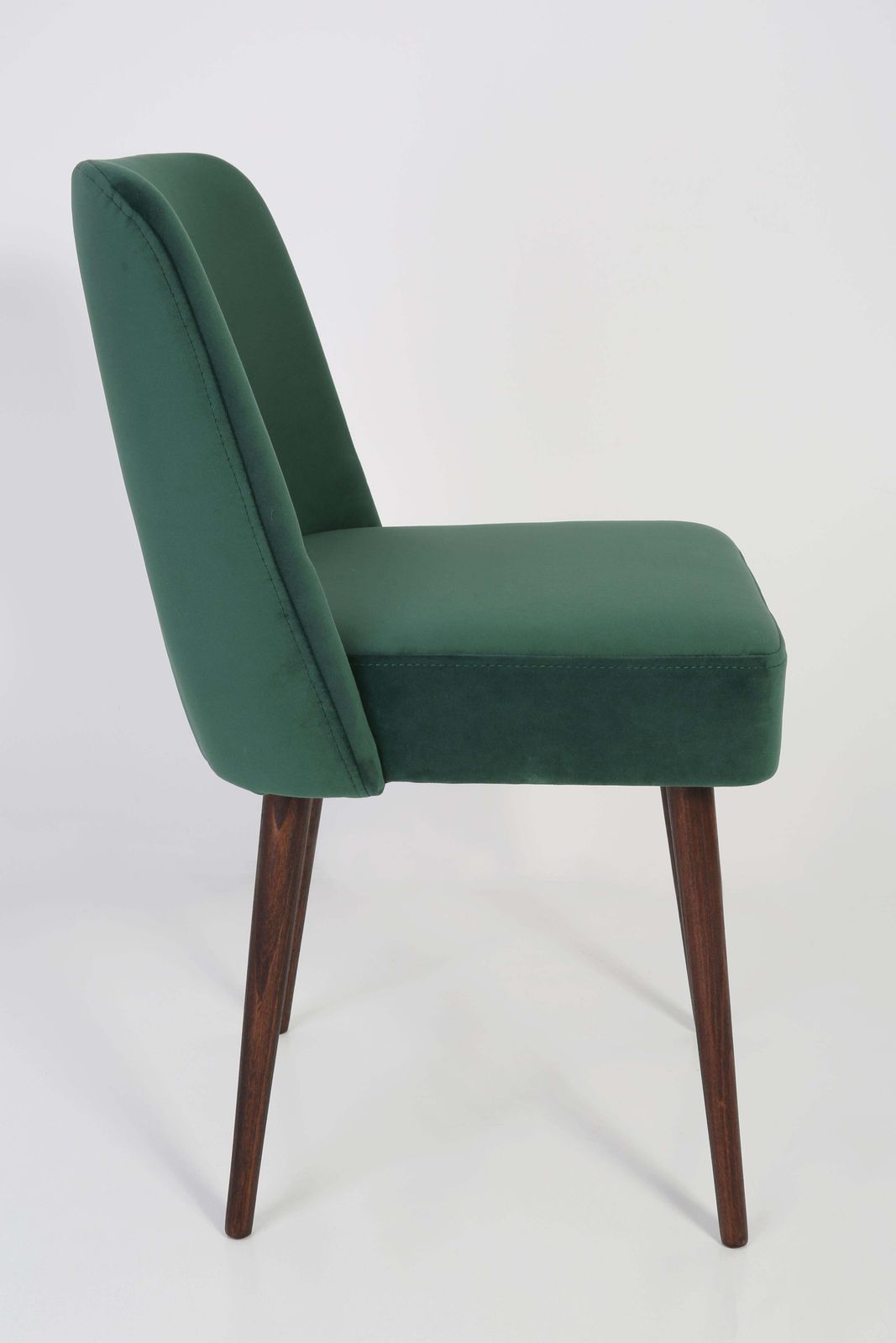 Dark Green Velvet 'Shell' Chair, 1960s photo furniture