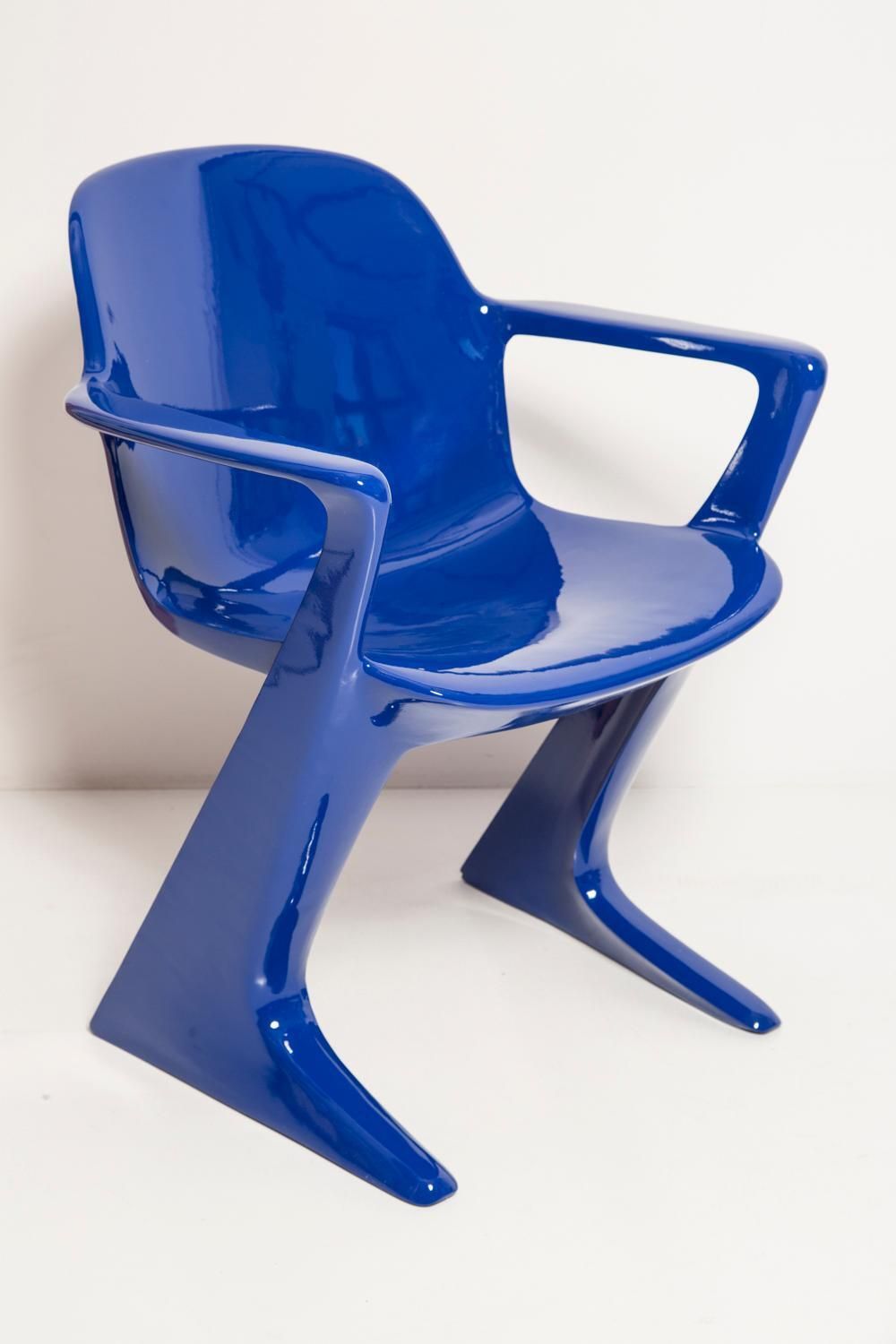 Midcentury Beige And Blue Kangaroo Chairs And Table Ernst Moeckl, Germany, 1968 photo furniture