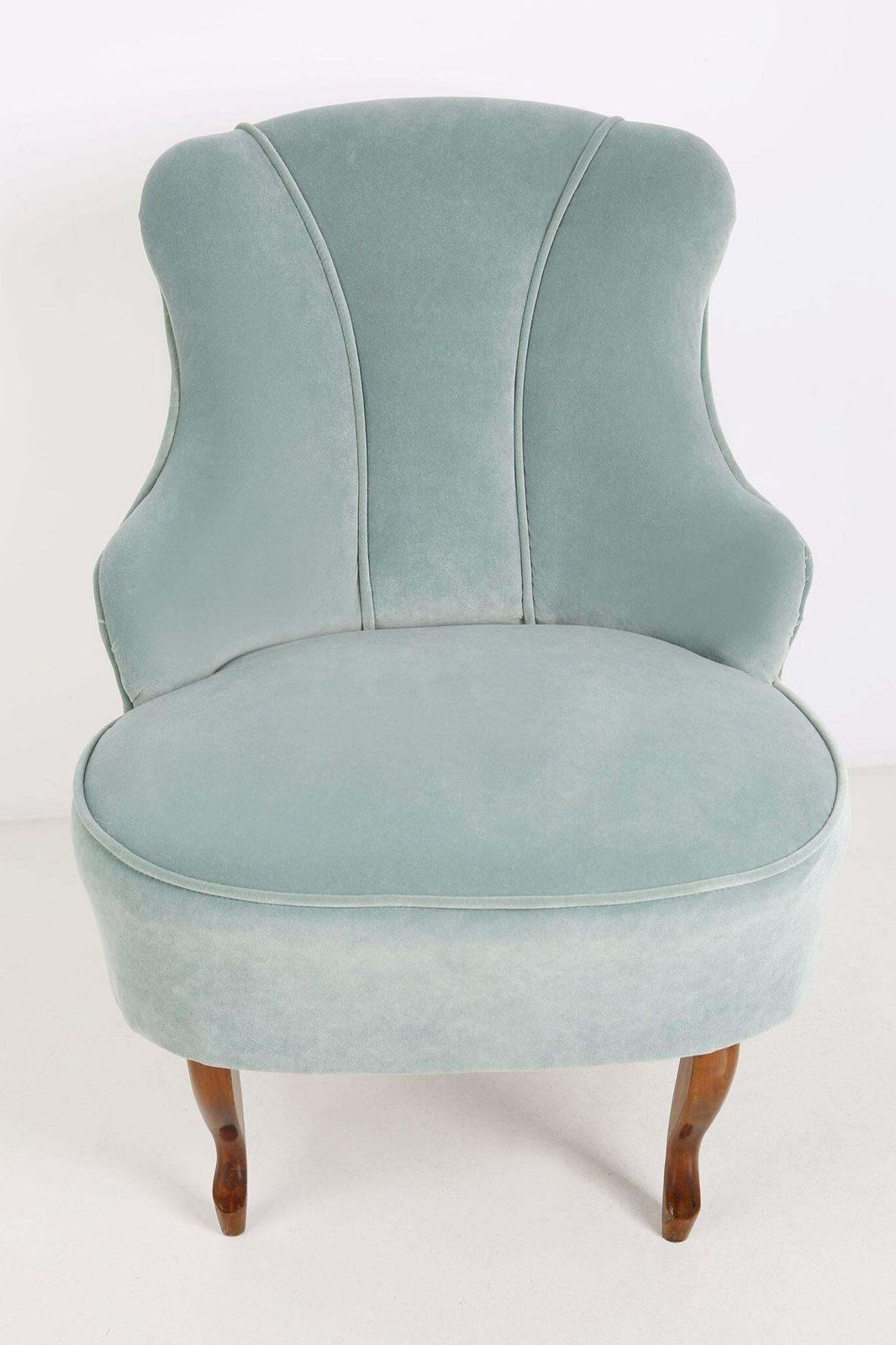 Mid Century Art Deco Mint Armchair, Europe 1950s photo furniture