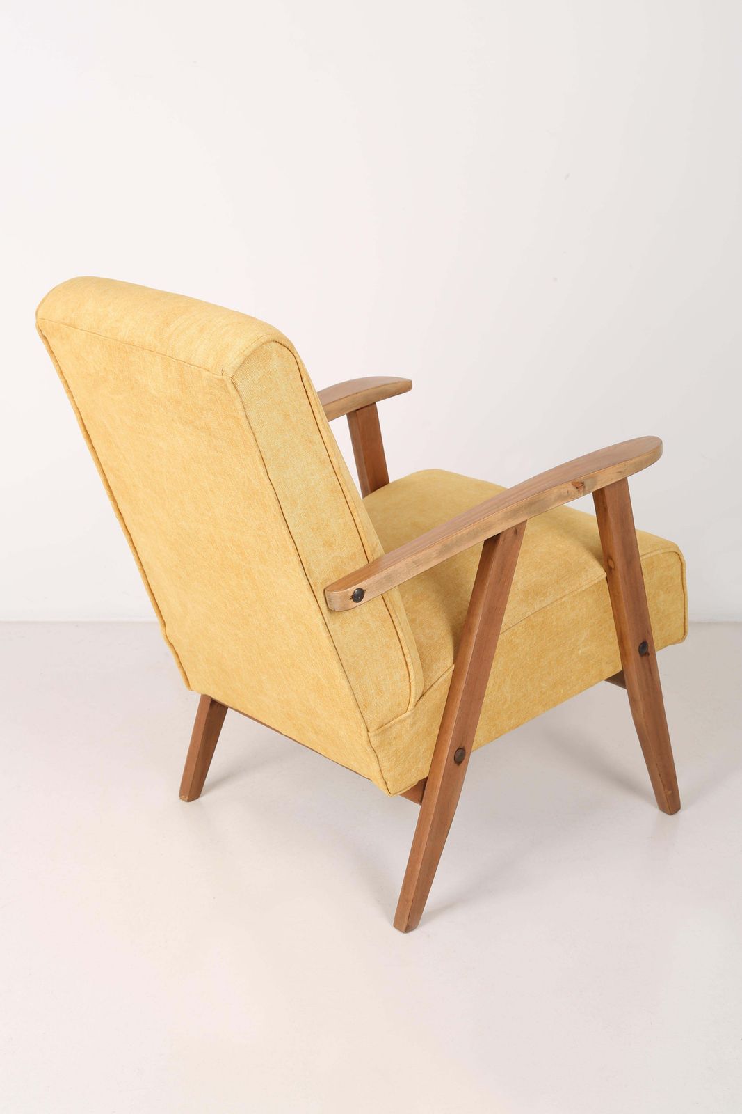 Set Of Two Vintage Yellow Var Armchairs, 1960s photo 2551.0