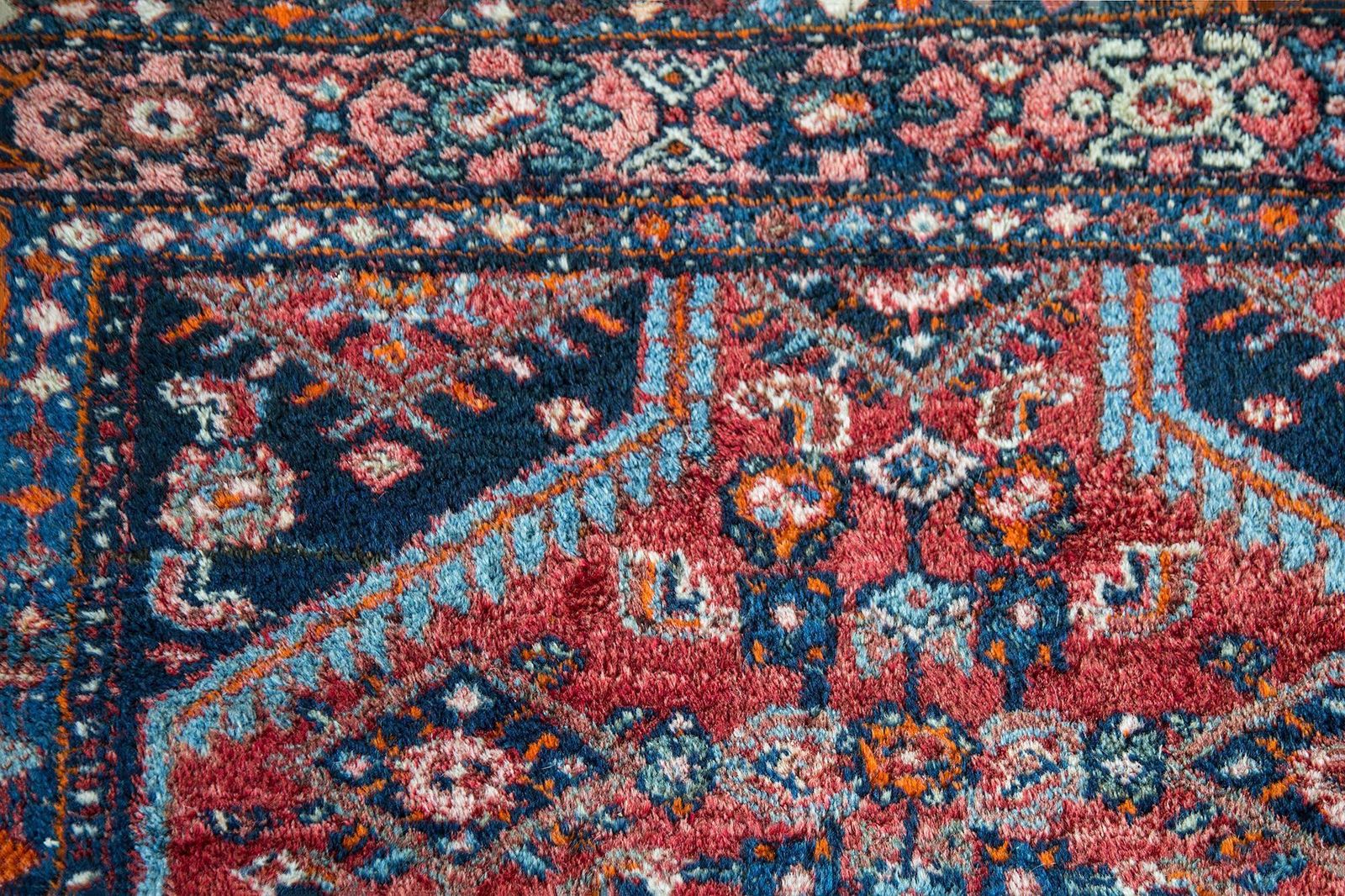 Mid Century Wool Carpet, France, Europe, 1960s photo vinterior