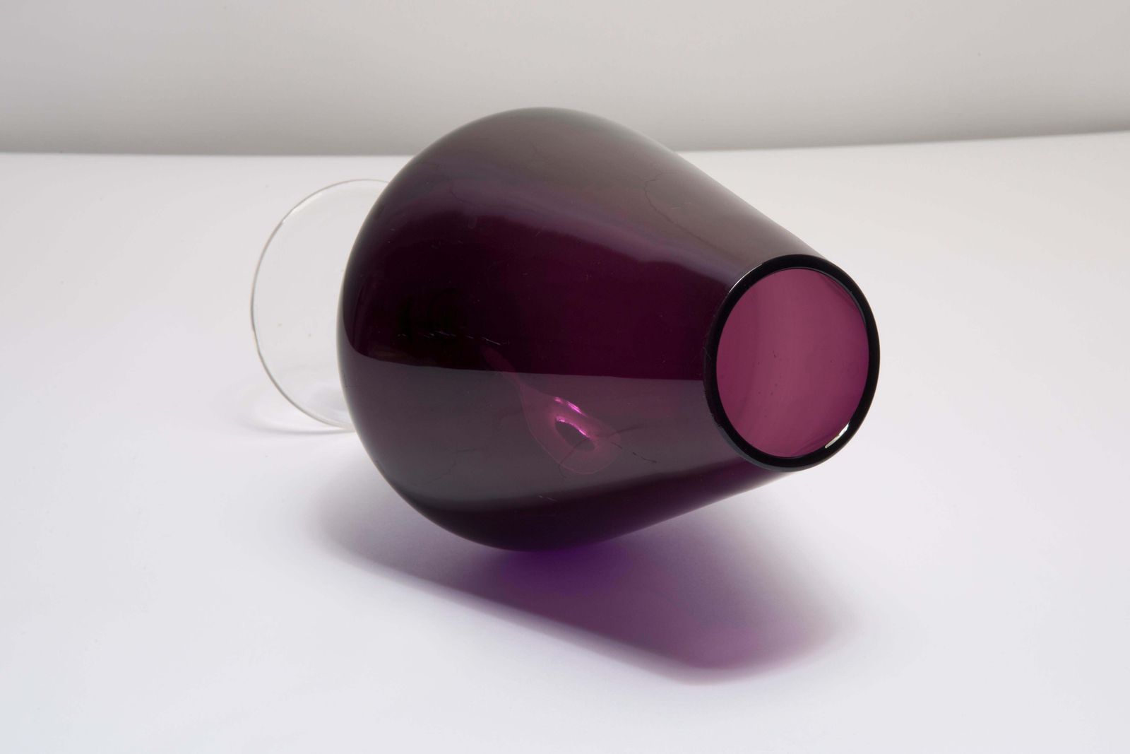 photo furniture Mid Century Vintage Purple Vase, Europe, 1960s