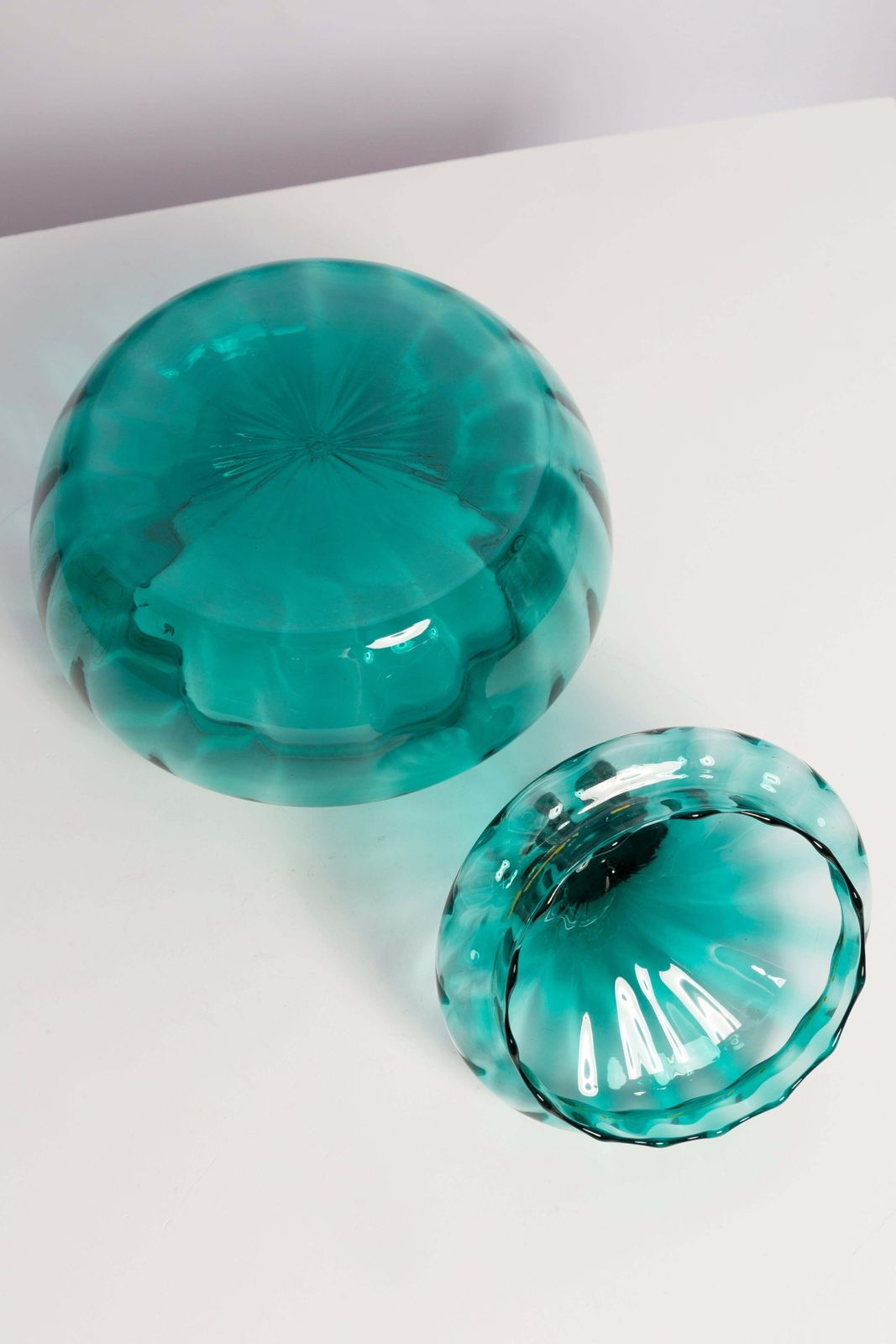 photo for sale Small Mid Century Empoli Vase For Candy Or Jewelry Box, Italy, 1960s