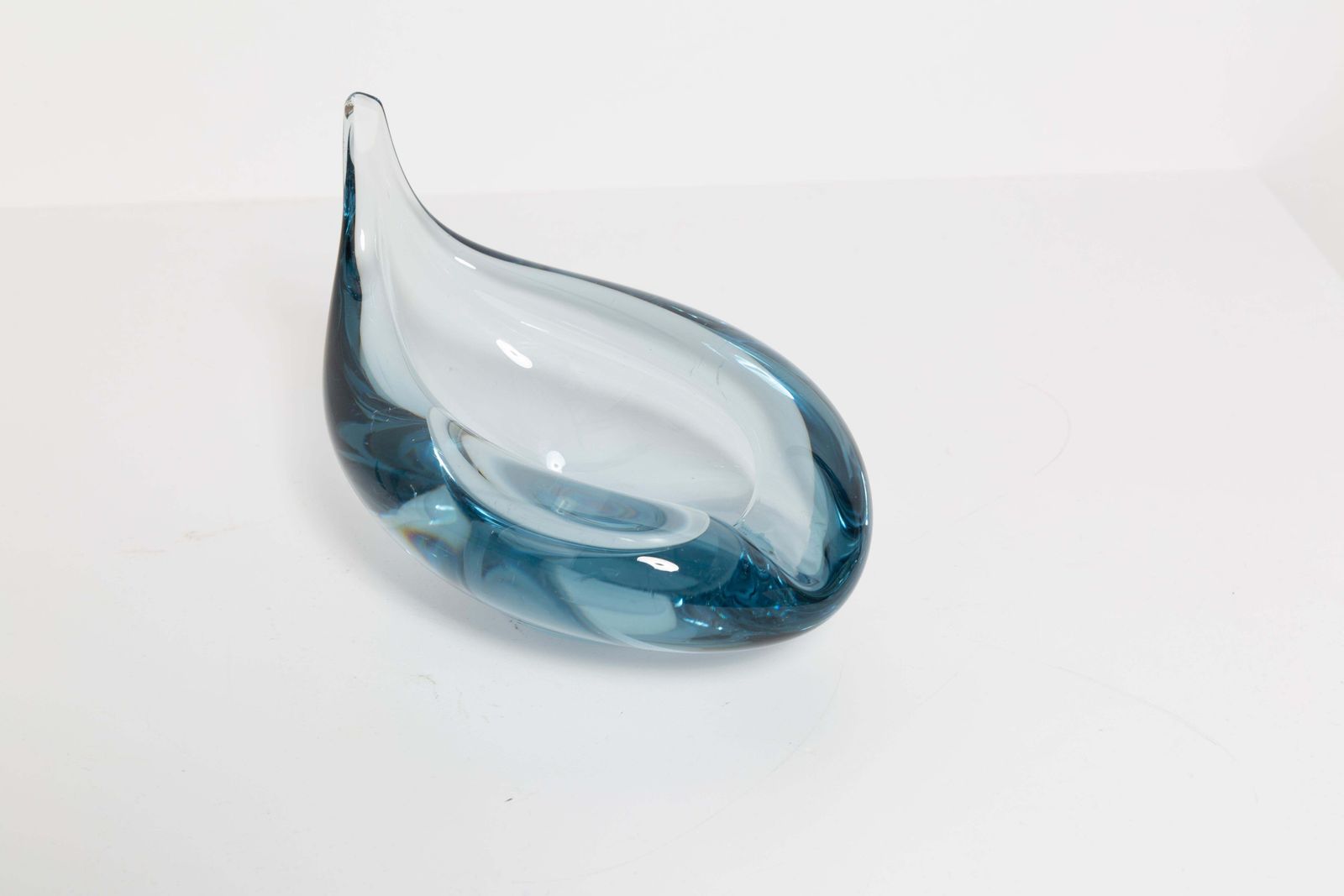 Vintage Small Blue Ashtray, 20th Century, Europe, 1960s photo furniture