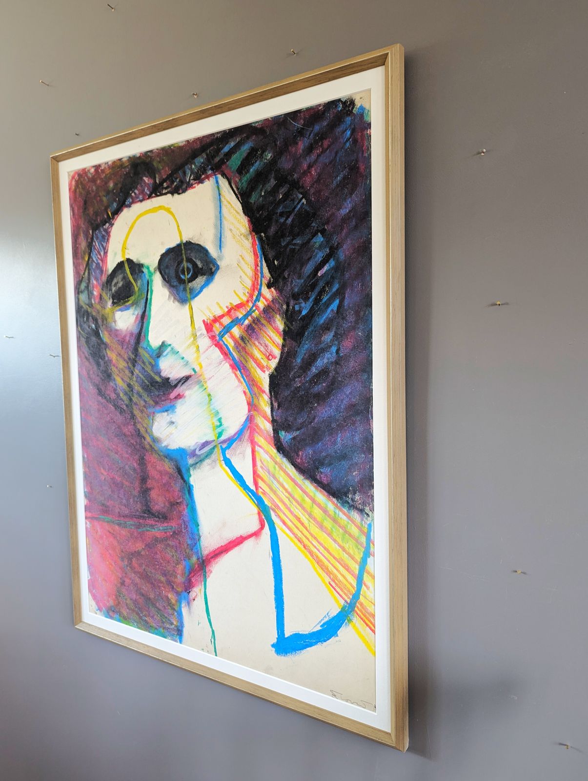 Mrs Jackson, Oil Painting, Modernist photo 715.0