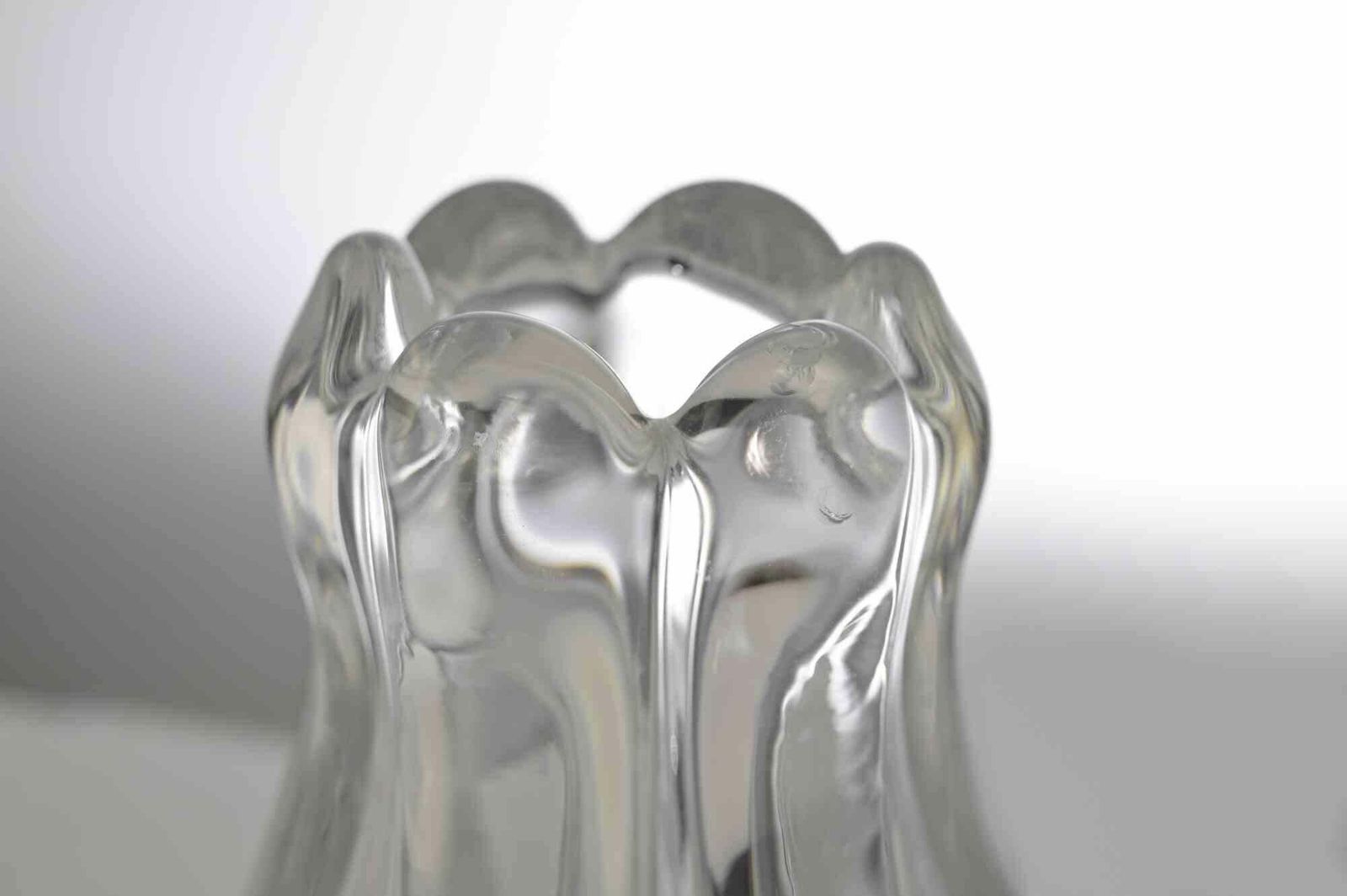 Vintage Glass Vase, Italy, 1970s photo furniture