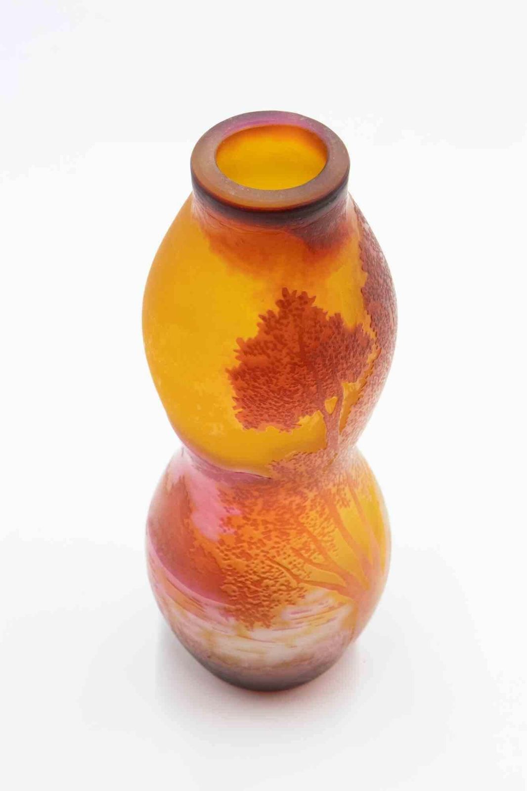 Art Déco Style Vase   Reproduction After Emile Gallé, Italy, 1980s photo for sale