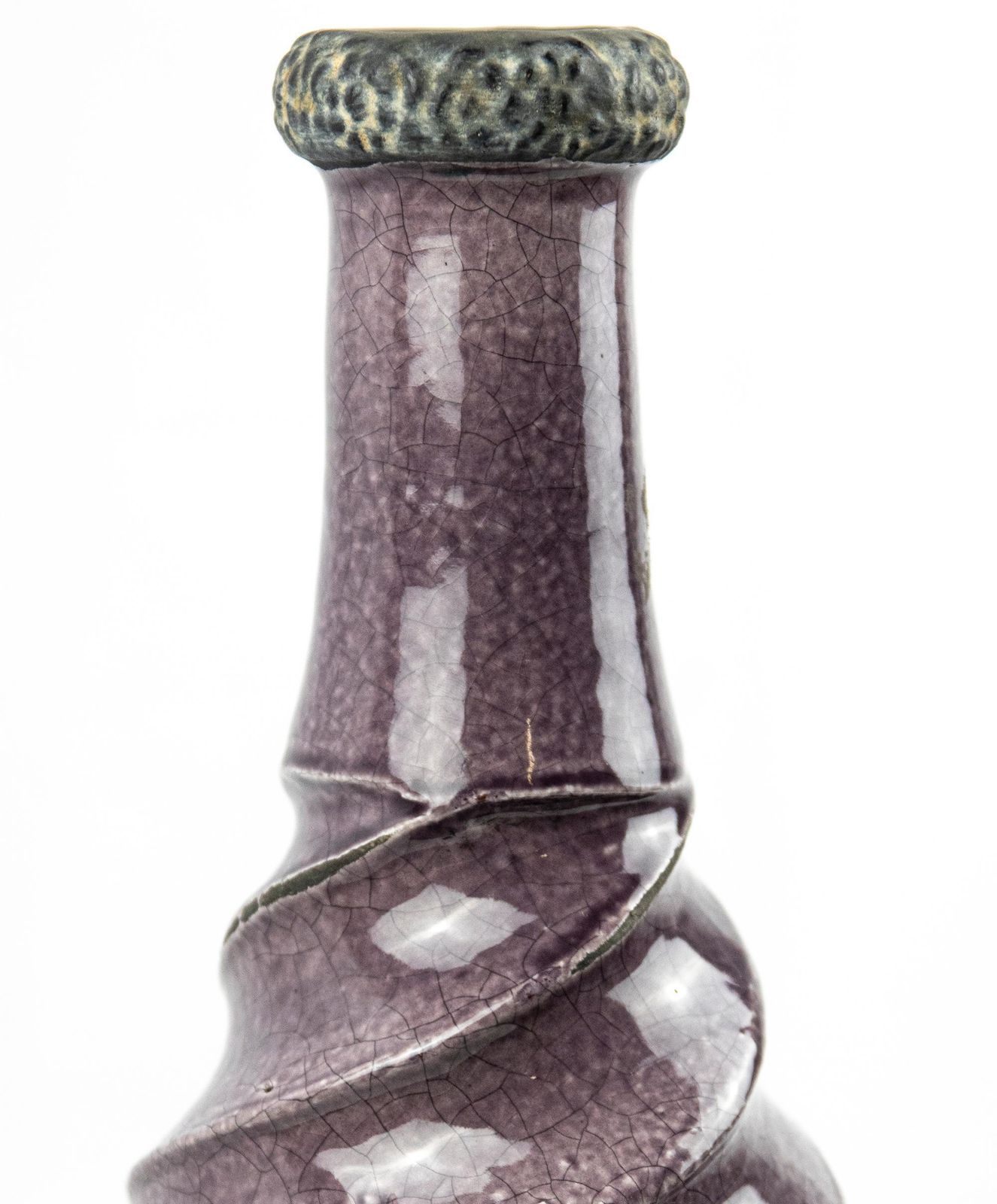 Vintage Violet Vase, Half Of 20th Century photo 323.0