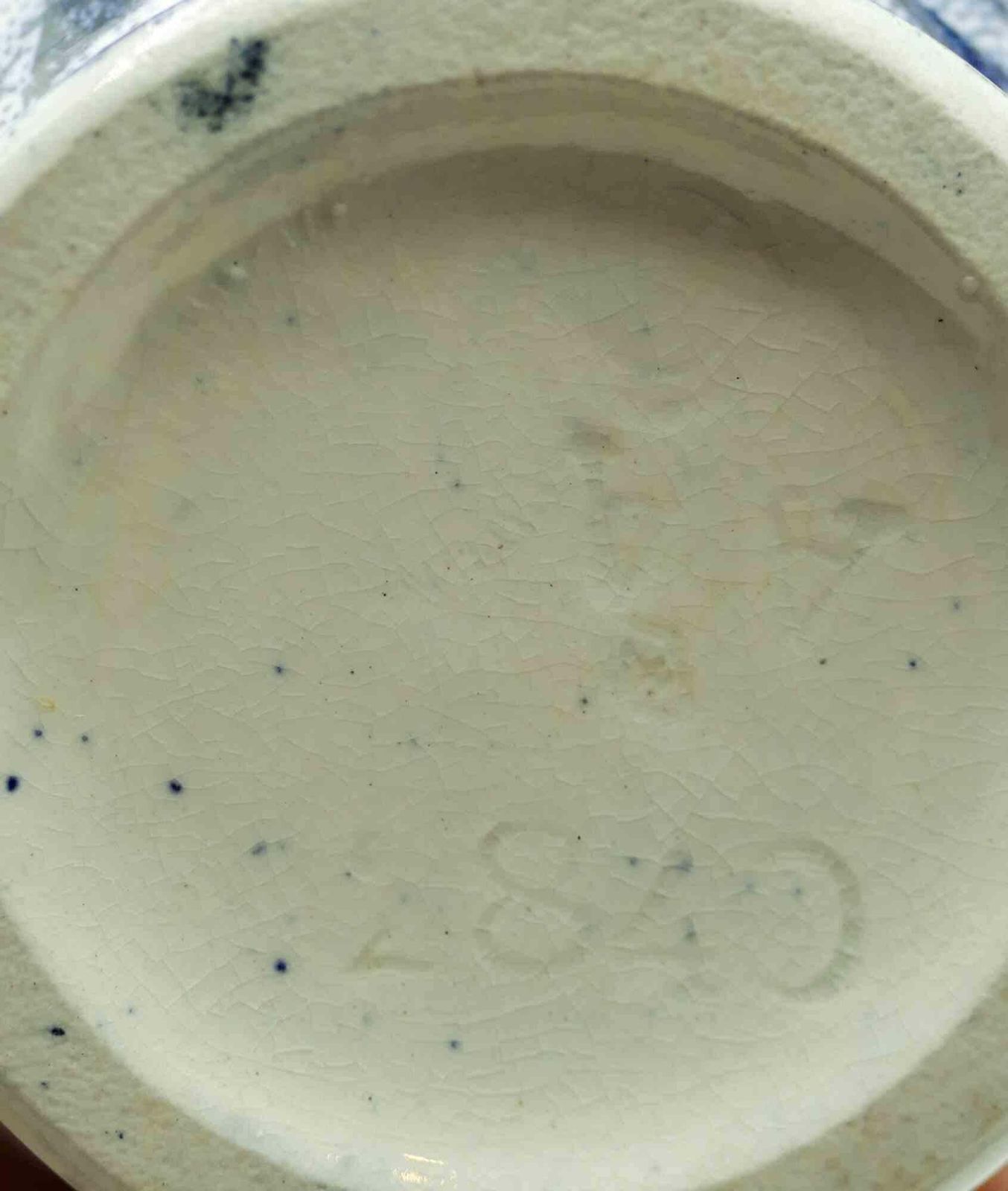Ceramic Blue Vase By Franz Anton Mehlem, Late 19th Century photo Home Decor