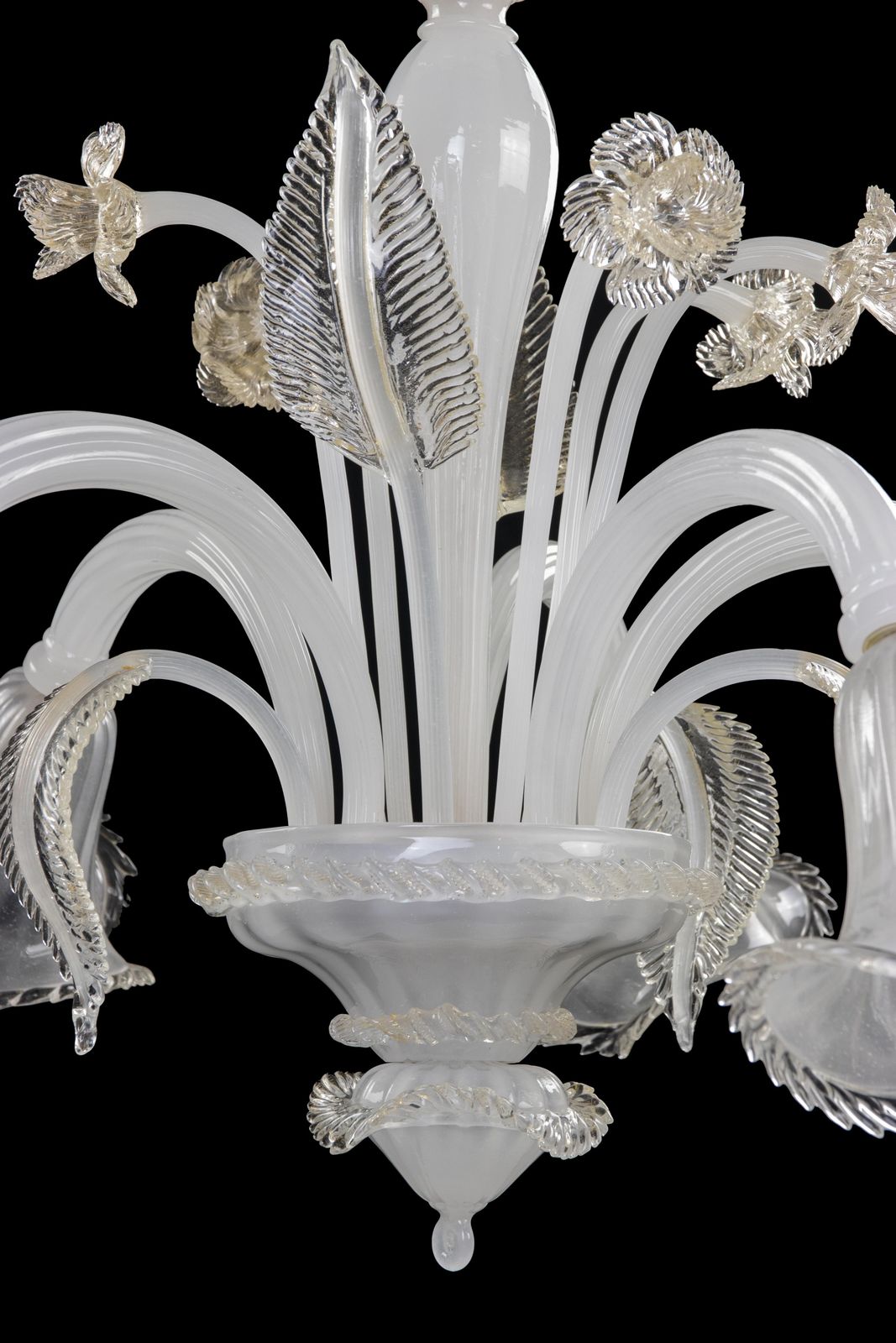 Murano Glass Chandelier, Italy Mid 20th Century photo 1019.0