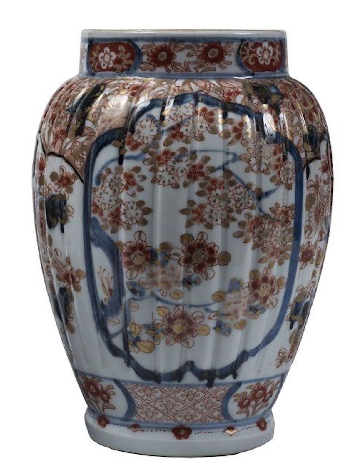 Pair Of Antique Japanese Porcelain Vases, End Of 19th Century photo 638.0