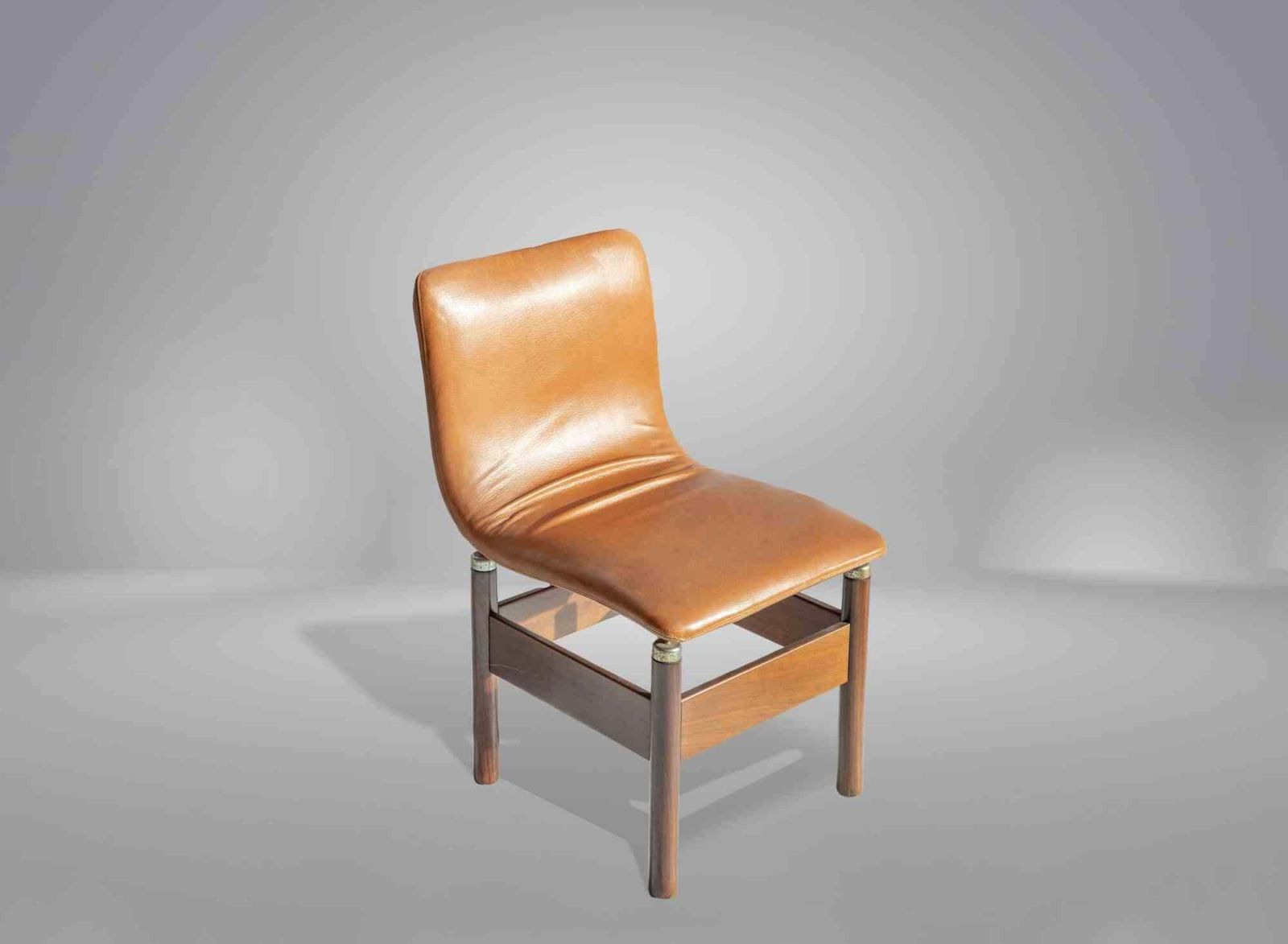 Set Of 4 Chelsea Chairs By Vittorio Introini For Saporiti, 1966 photo Furniture