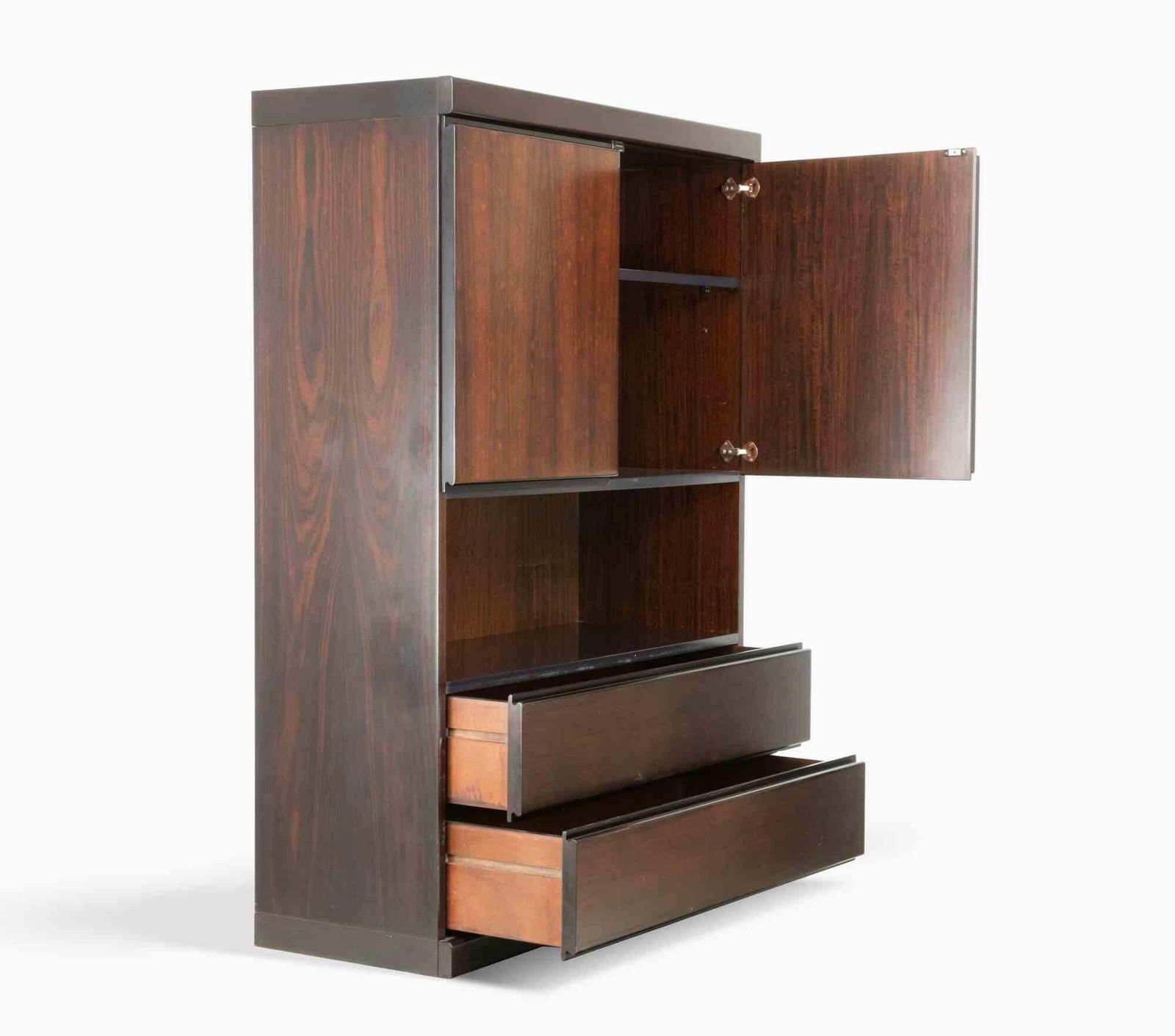 Vintage Storage Unit Realized By Angelo Mangiarotti For Lema In 1960s photo Furniture
