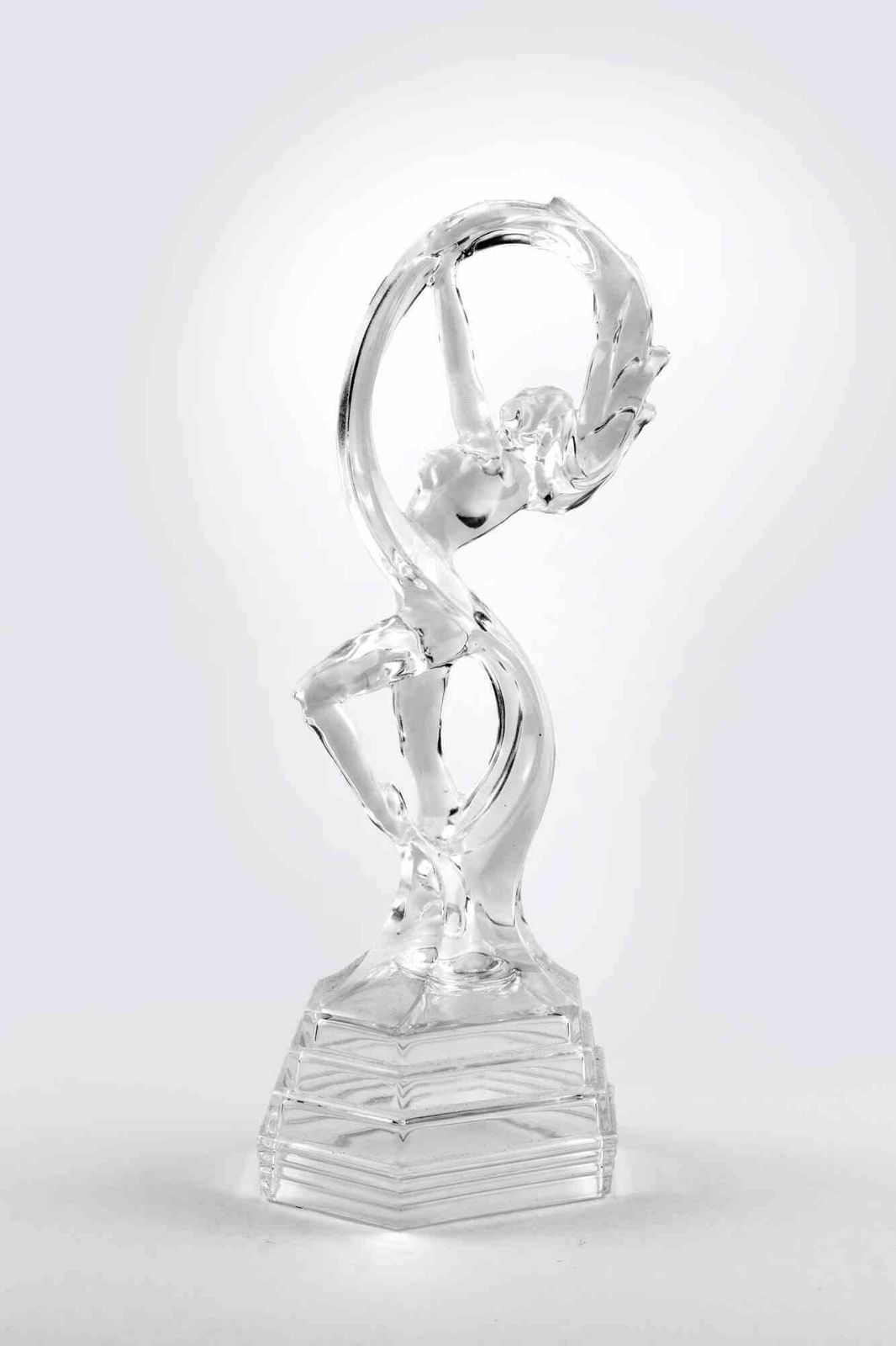 Royal Crystal Rock Crystal "Ballerina" Sculpture, Italy, 1980s photo 170.0