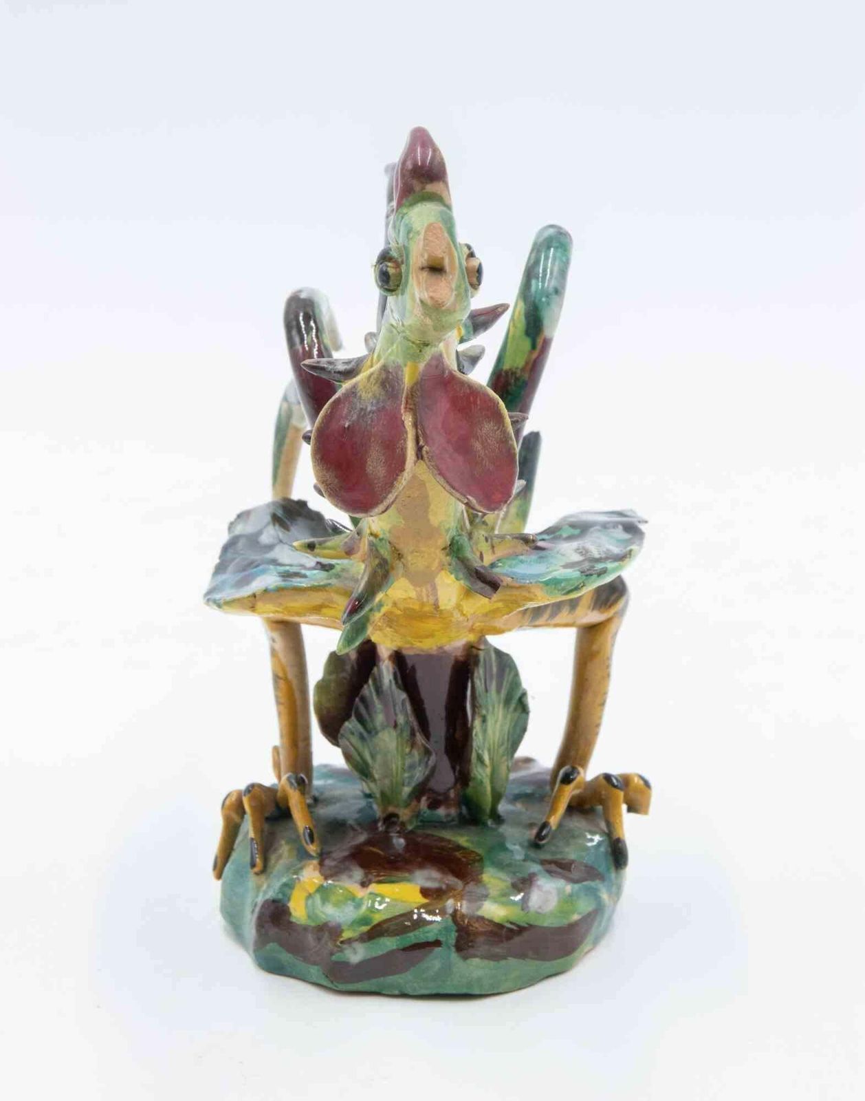 Ceramic Sculpture Of Rooster By Ceramiche Di Vietri, Italy, 1970s photo furniture