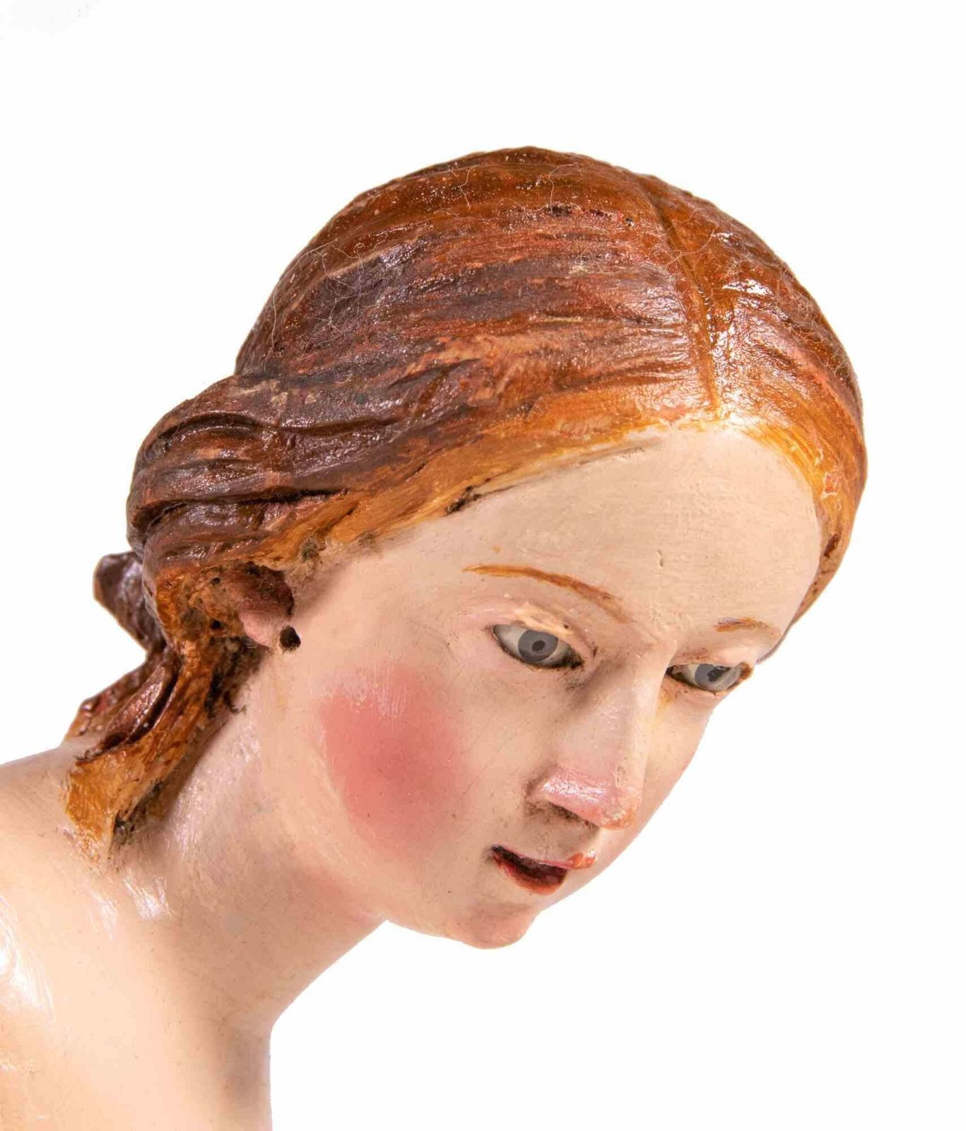 Head Of Young Girl, Italy, 18th Century photo furniture