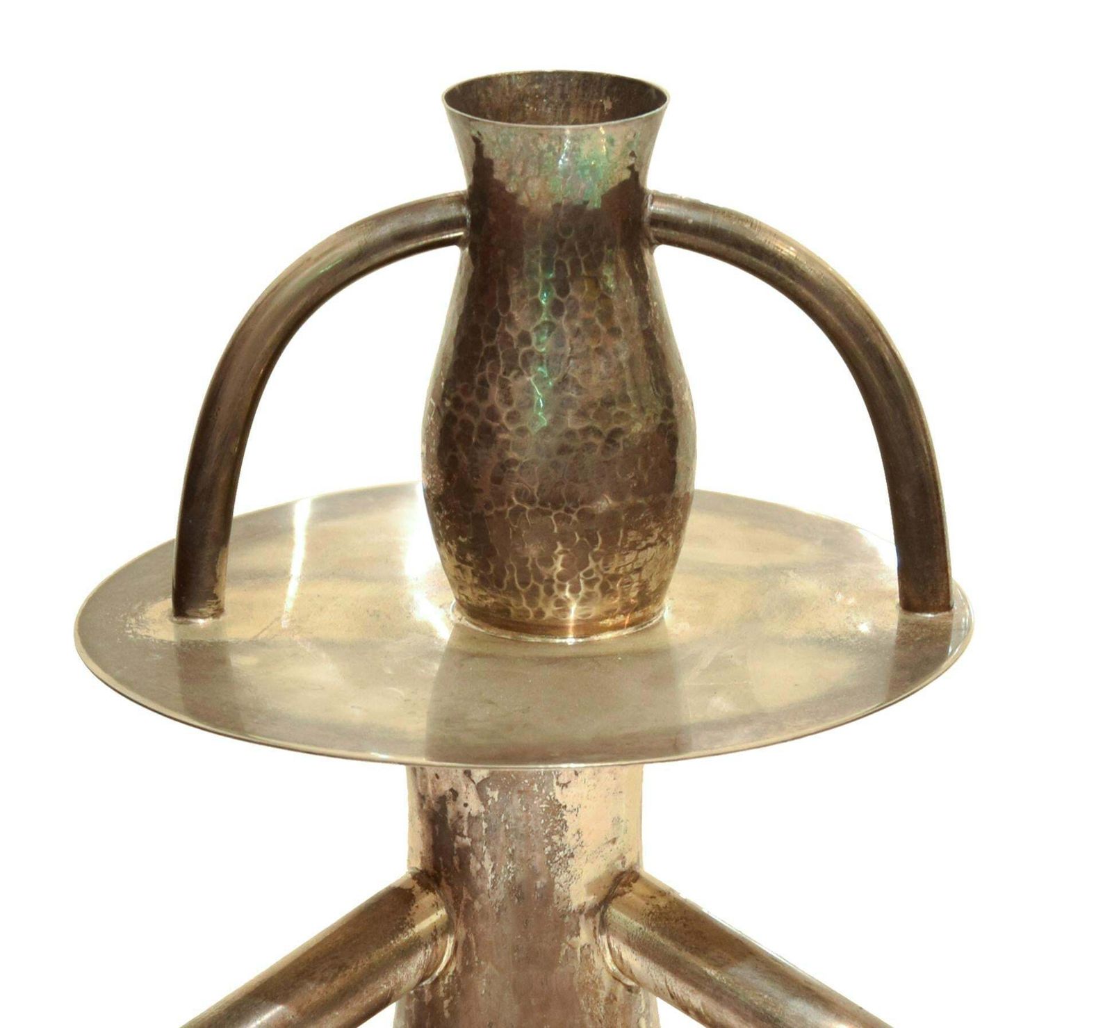 Alaska Silver Candlestick, By Ettore Sottsass, 1981 photo for sale