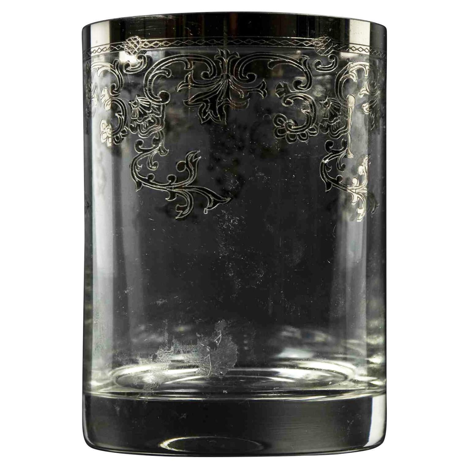 Glass Centerpiece By Arte Murano Silvestri, Italy, Mid 20th Century