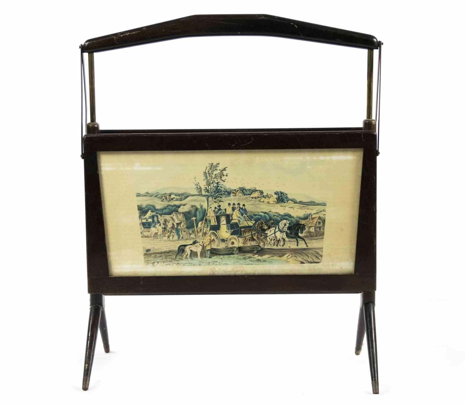 Magazine Holder By Ico Parisi, Mid 20th Century photo 680.0