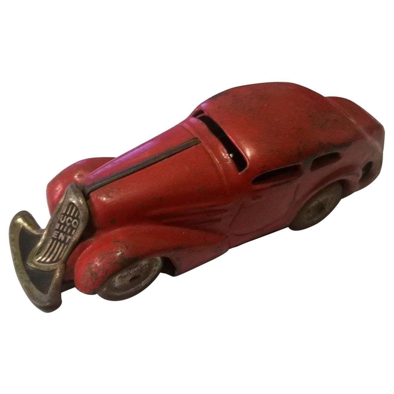 Vintage Toy Car, Schuco Patent 2001625, Made In Germany, 1950s