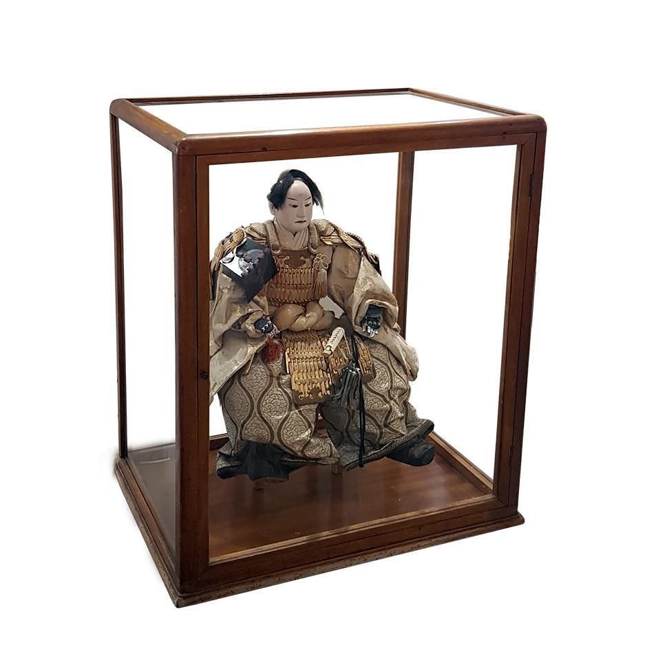 Japanese Samurai Doll, End Of 18th Century photo Art
