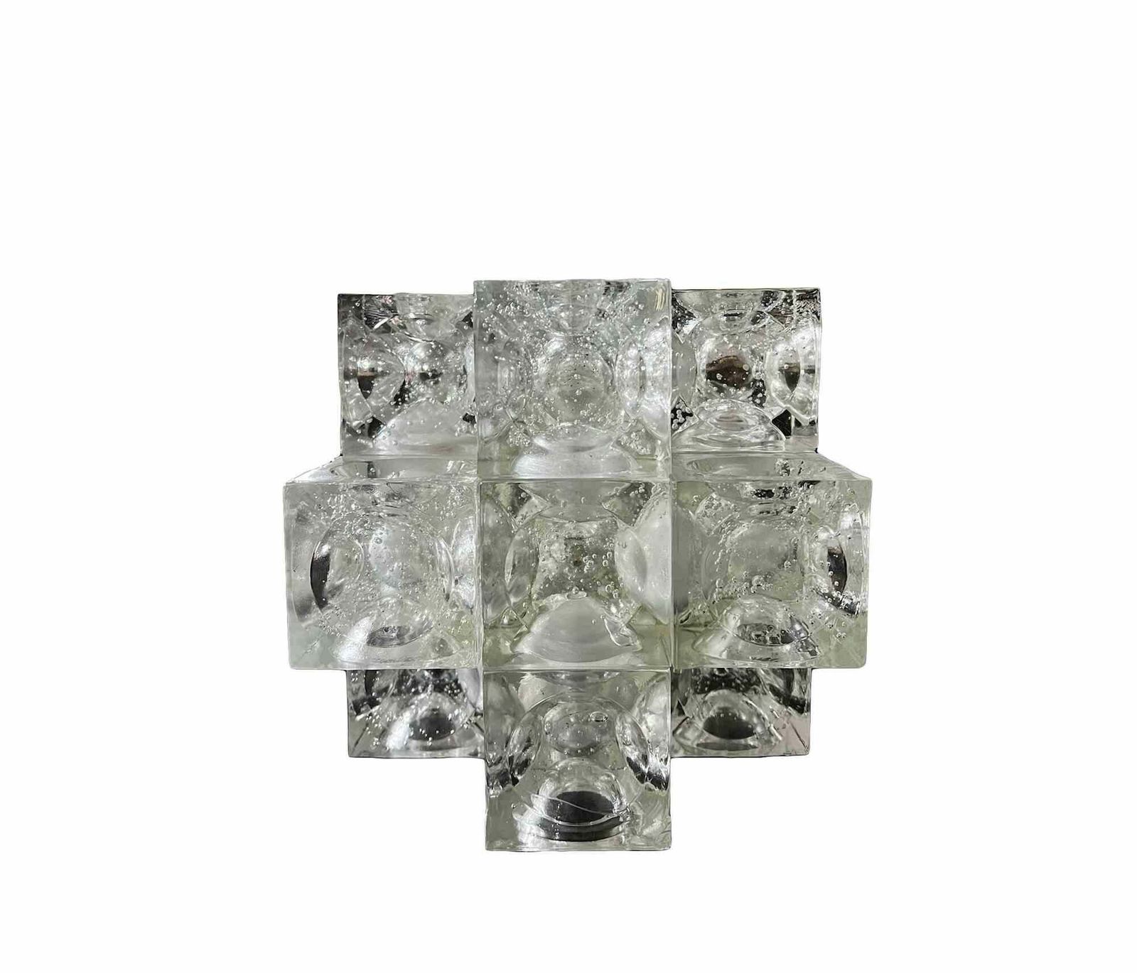 Poliarte Adjustable Cubes Lamp By Albano Poli For Poliarte, Italy, Circa 1970s photo for sale