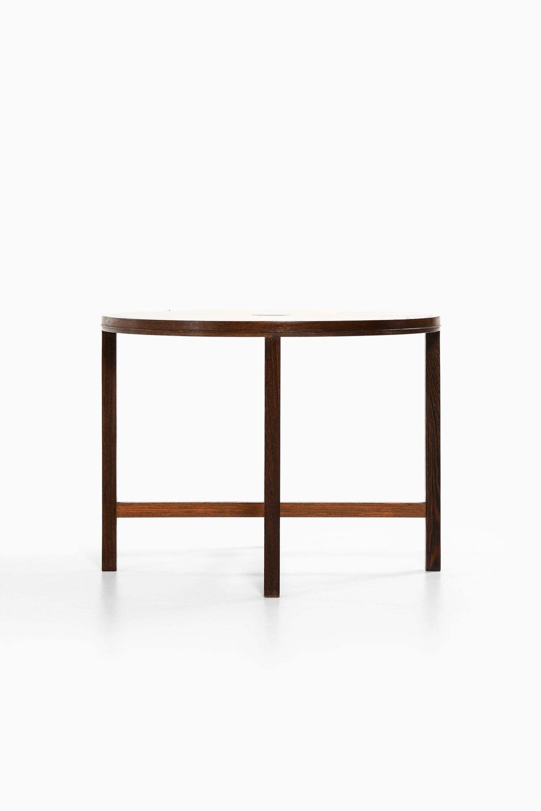 Console Tables In Wengé And Aluminium By Torsten Thorup & Claus Bonderup, 1950's photo Furniture