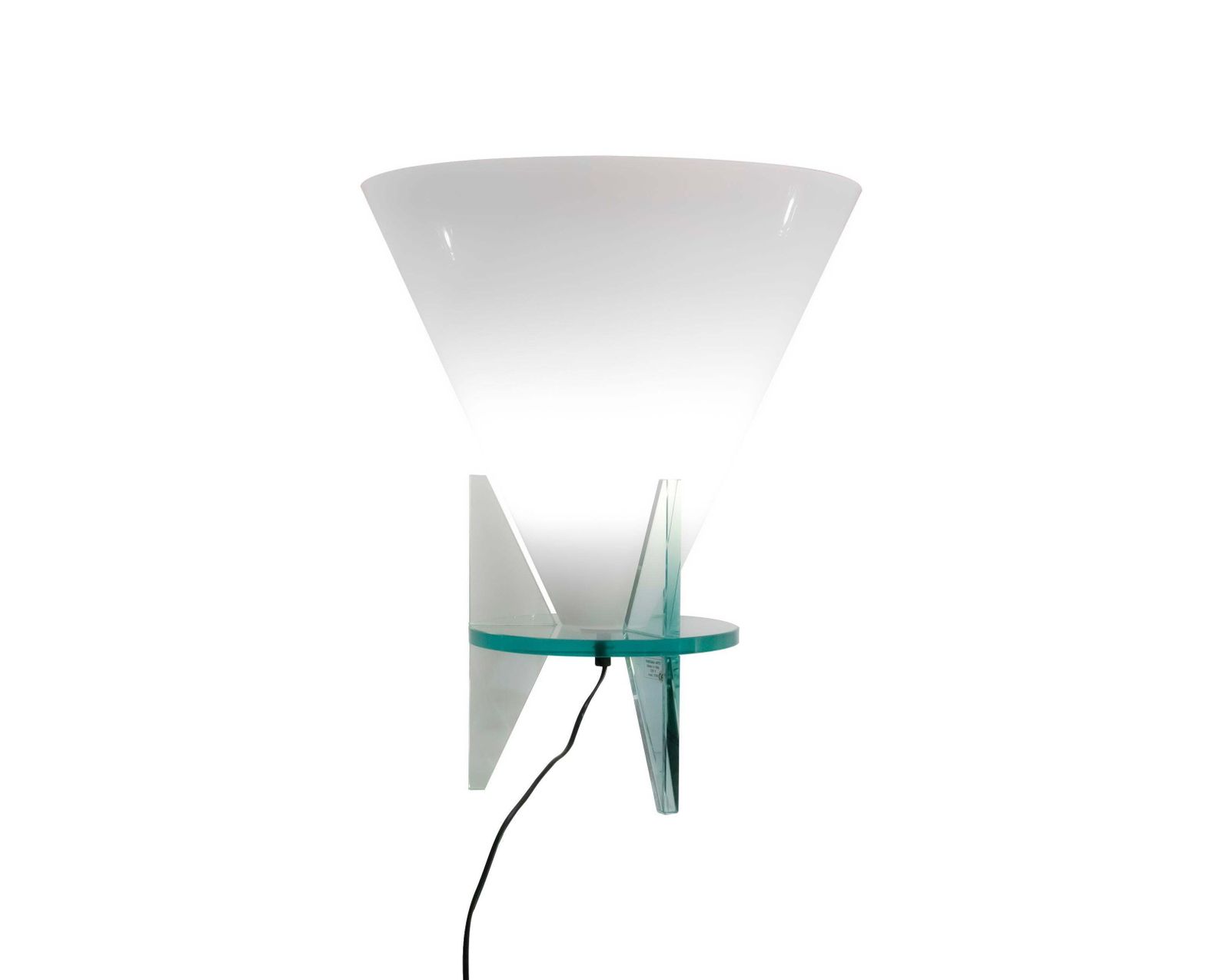 Vintage "Otero" Table Lamp Model 2748 By R. Dordoni For Fontana Arte, 1984 photo for sale