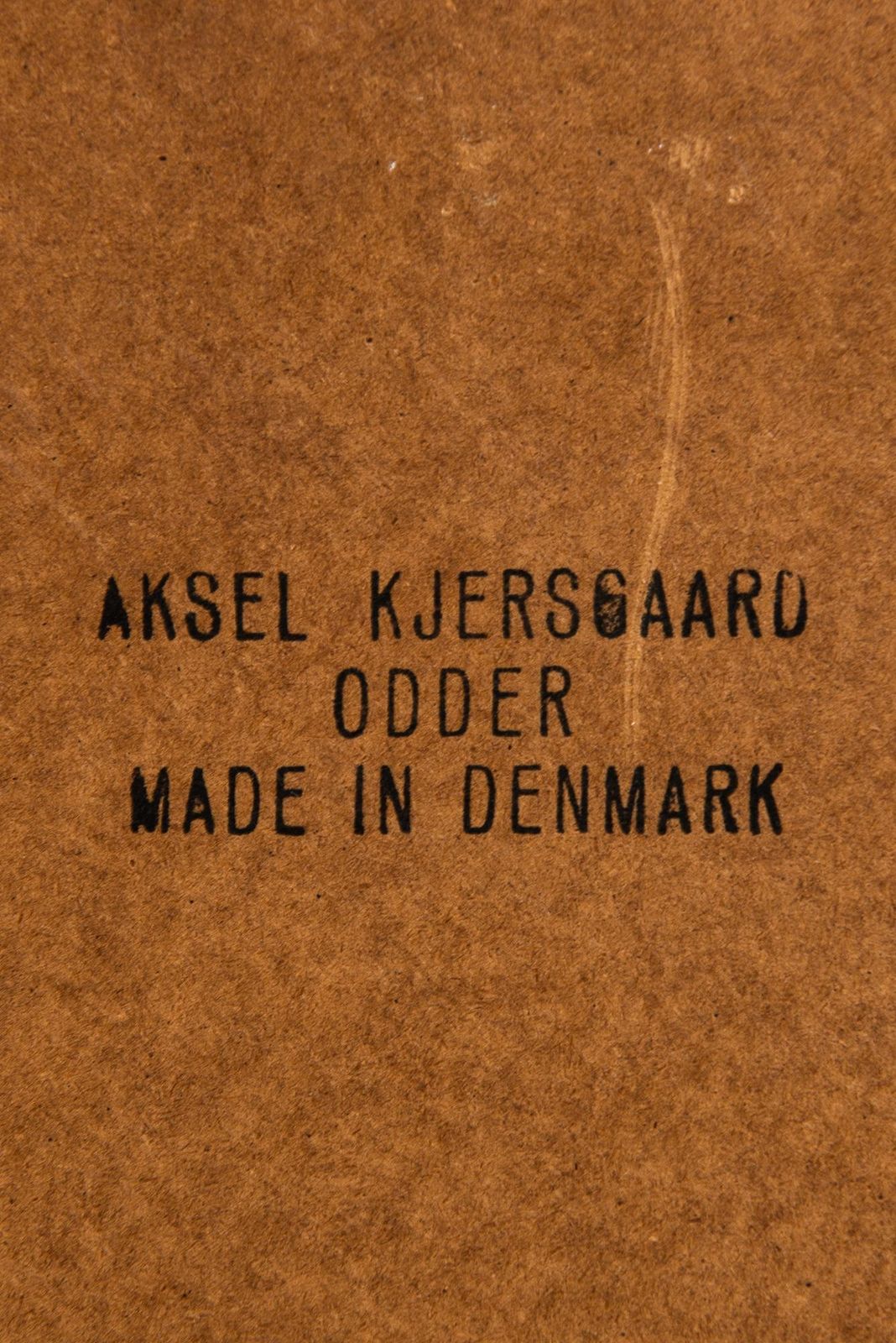 Aksel Kjersgaard Round Mirror In Rosewood By Odder In Denmark photo for sale