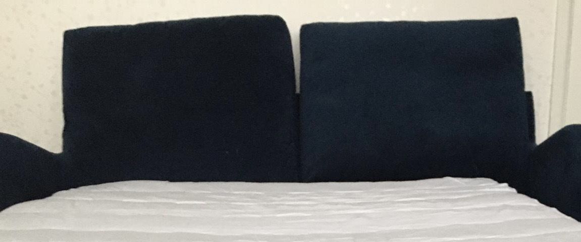 Loaf Navy Velvet Sofabed photo furniture