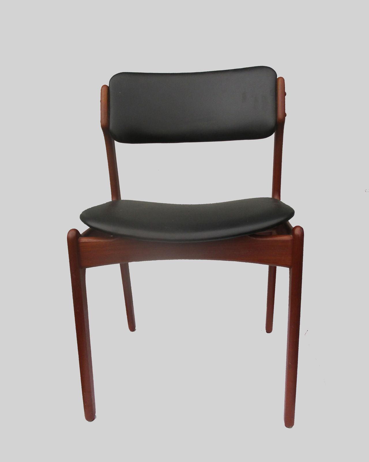 1960s Erik Buch Set Of Six Fully Restored Customizableteak Dining Chairs photo for sale