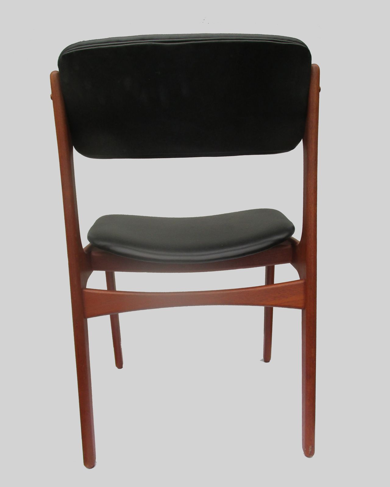 1960s Erik Buch Set Of Six Fully Restored Customizableteak Dining Chairs photo vinterior