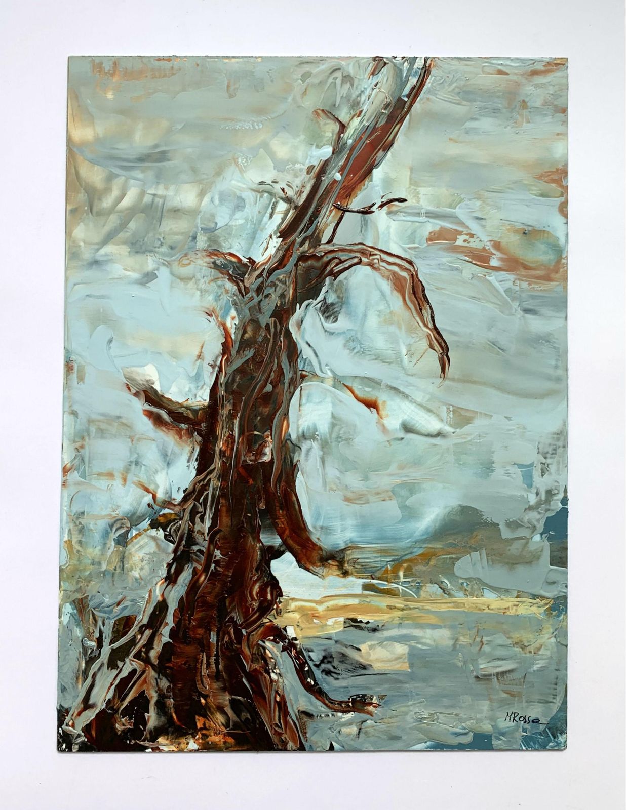 Monika Rossalandscape   Xxi Century Acrylic Painting, Abstaction & Figurative photo furniture