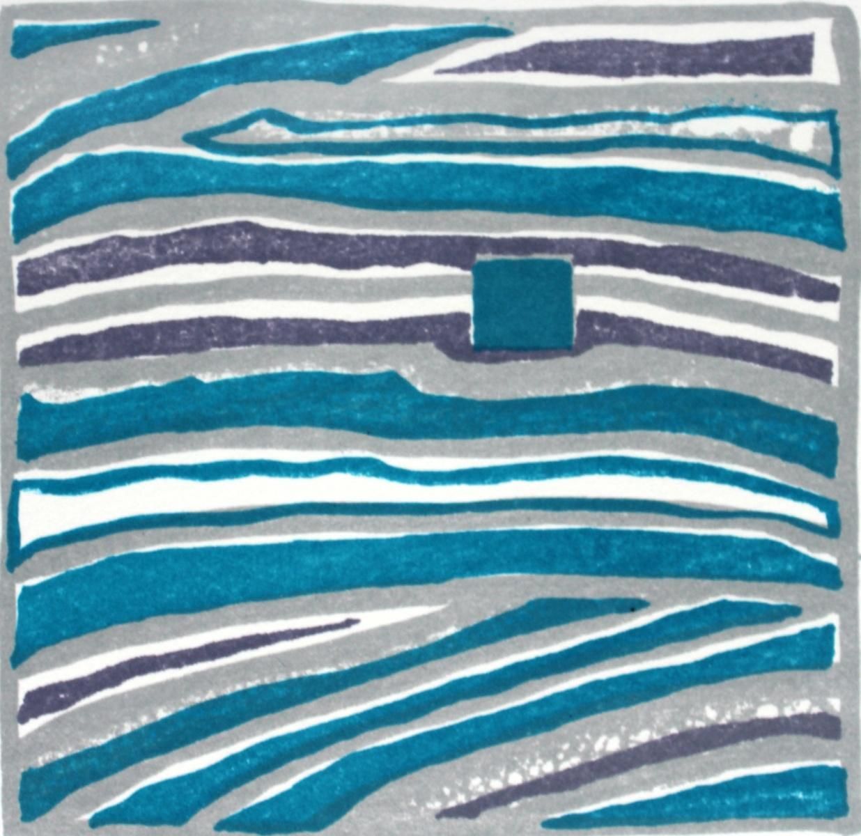 Sabine Pinkepankcomposition III   Xxi Century, Mixed Media Abstract Print, Colourful2003
